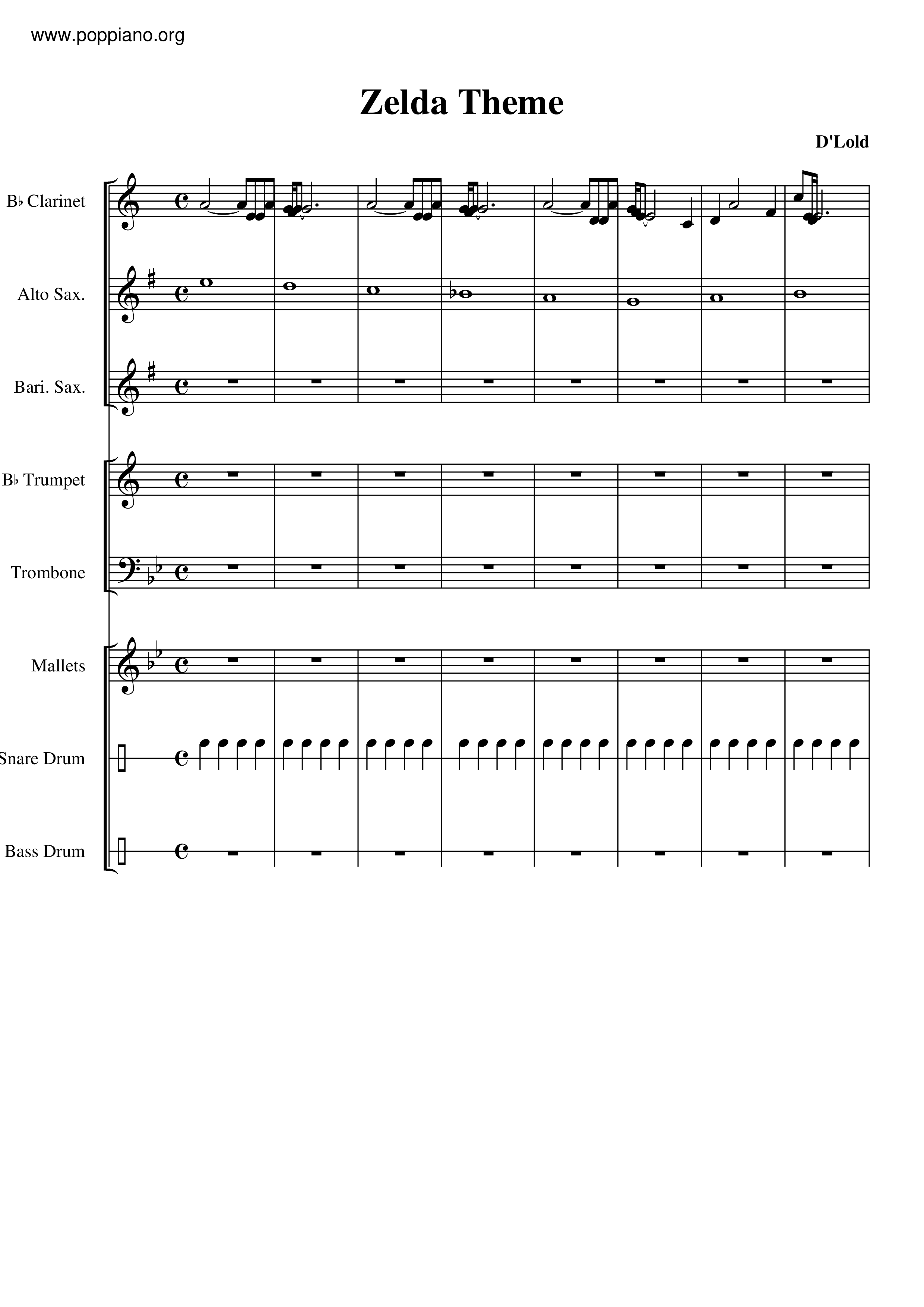 Main Theme Score