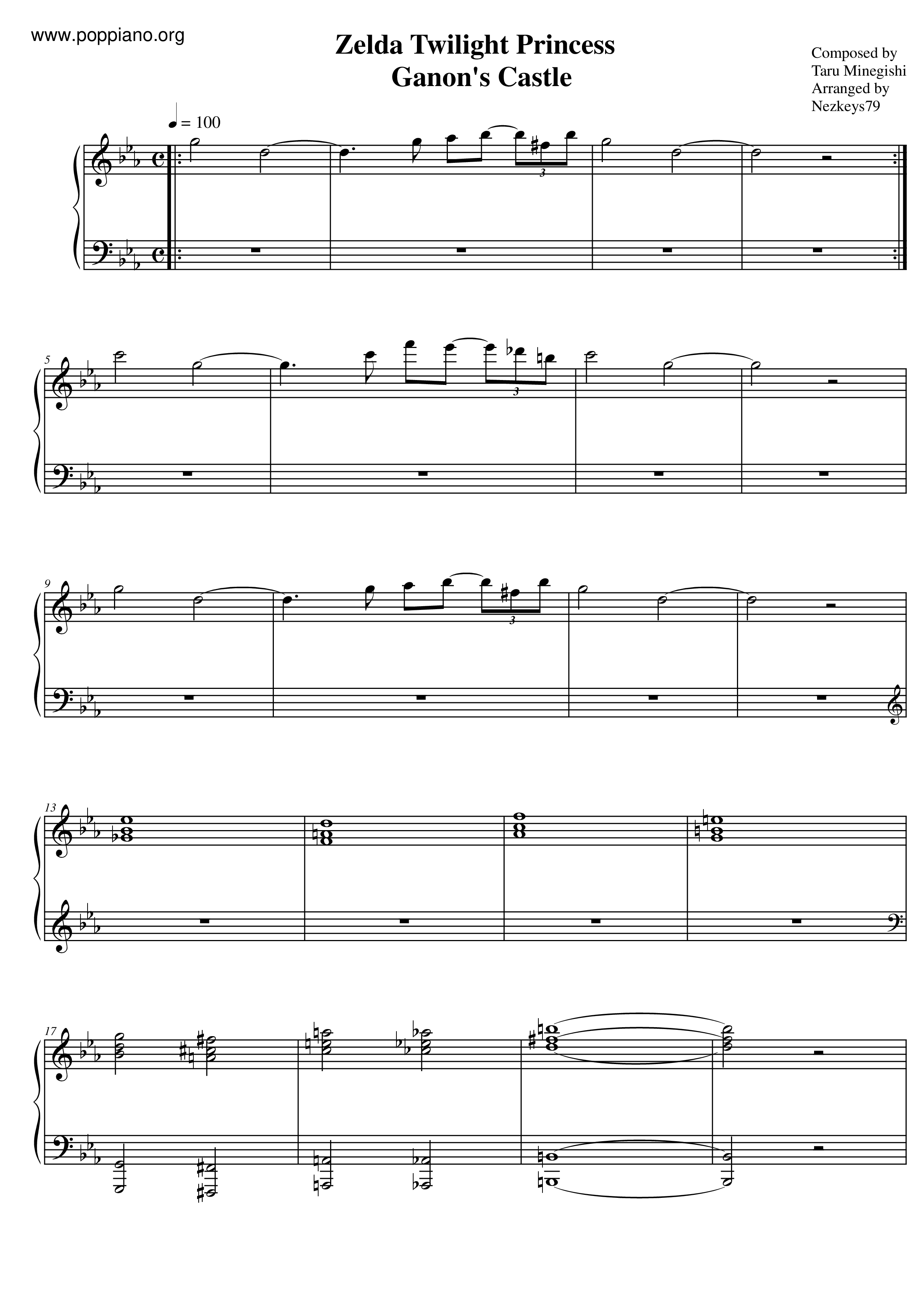 Ganons Castle Score