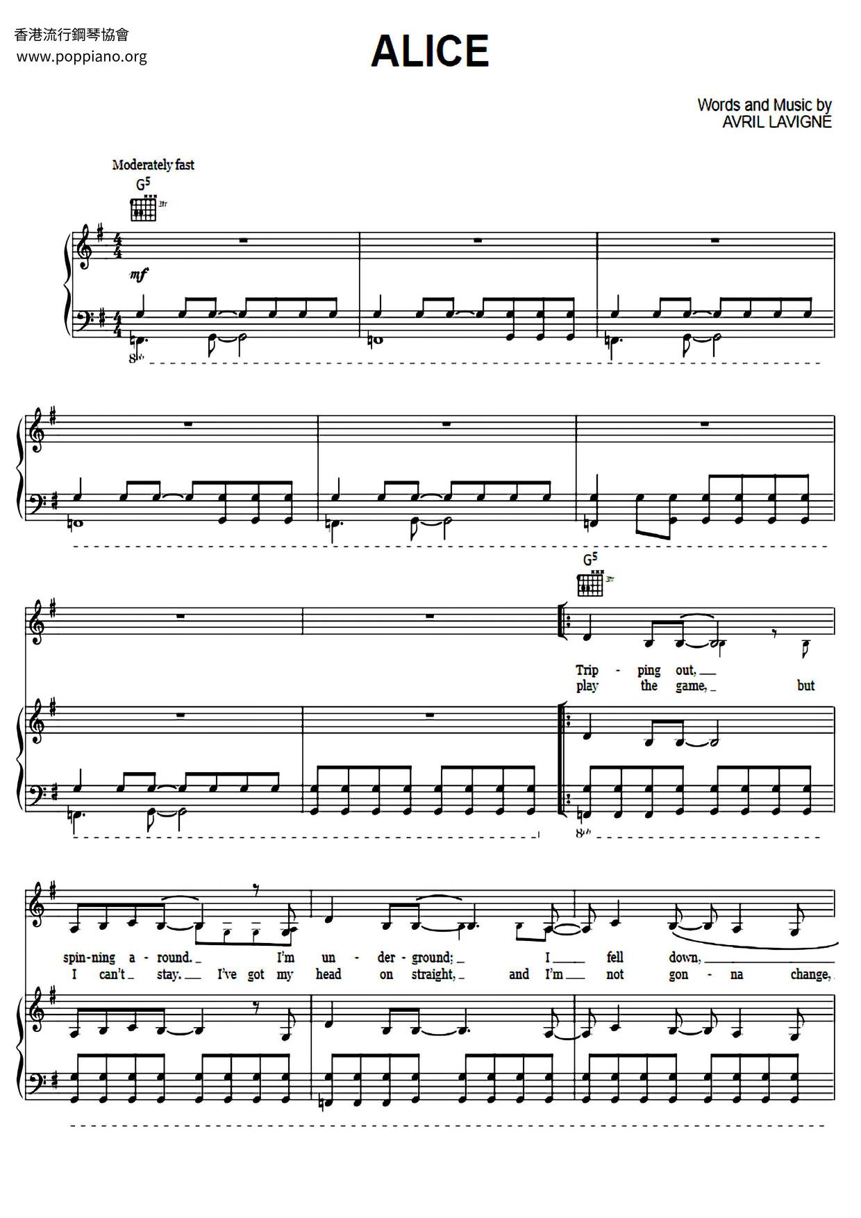 Alice Score