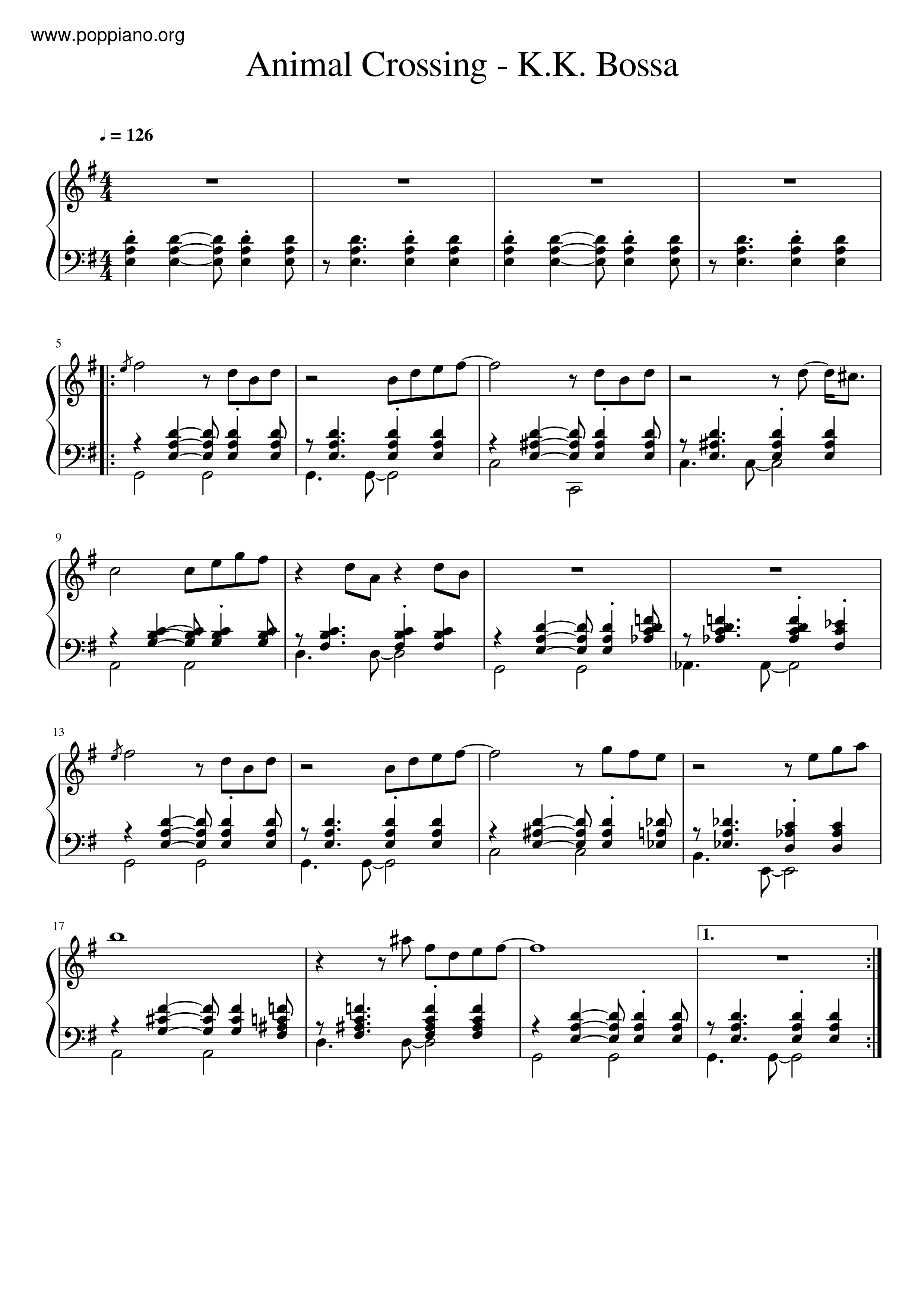 K.K. Bossa Score