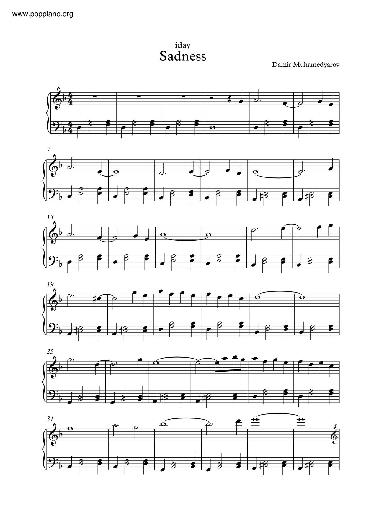 Sadness Score