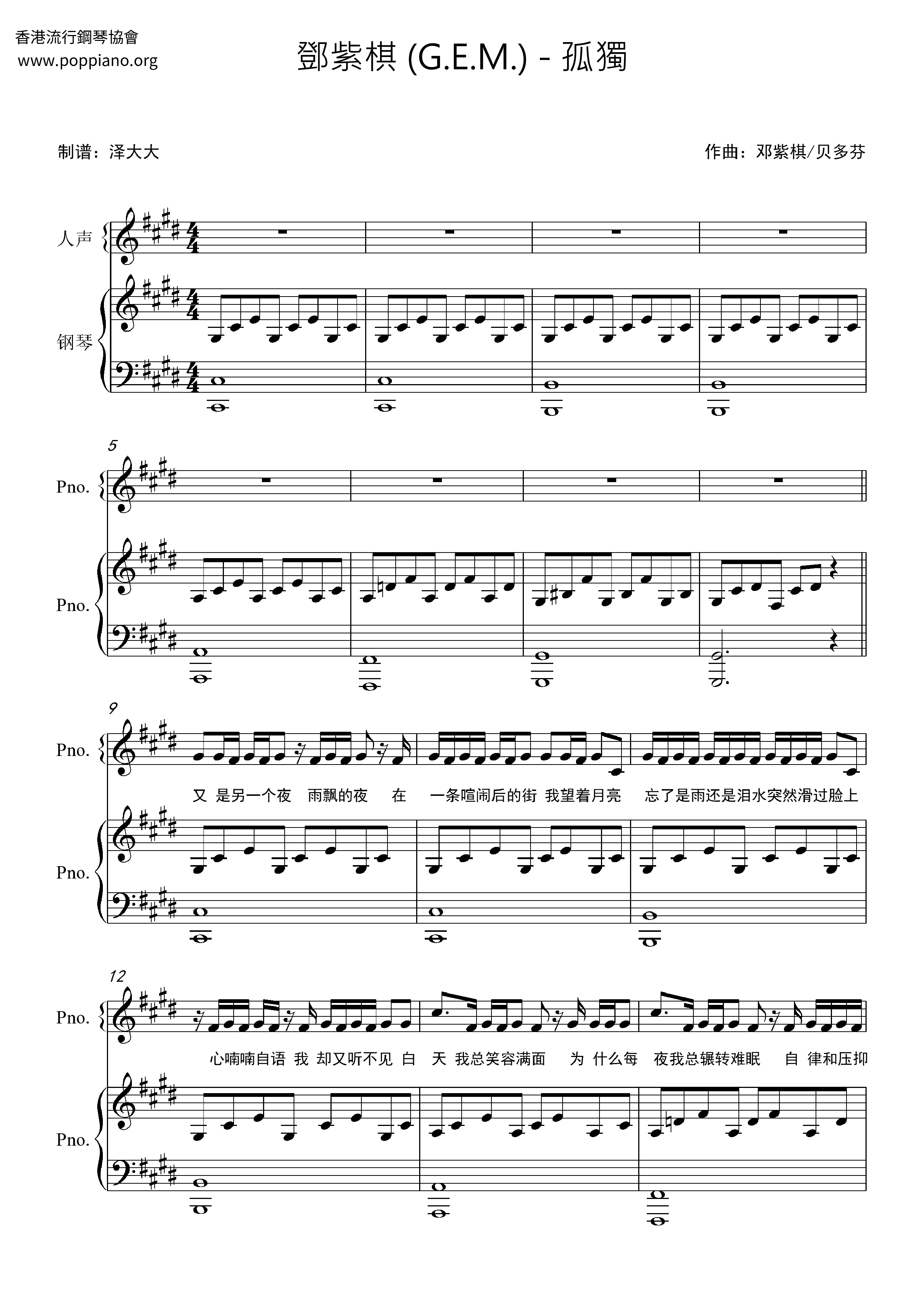 Solitude Score