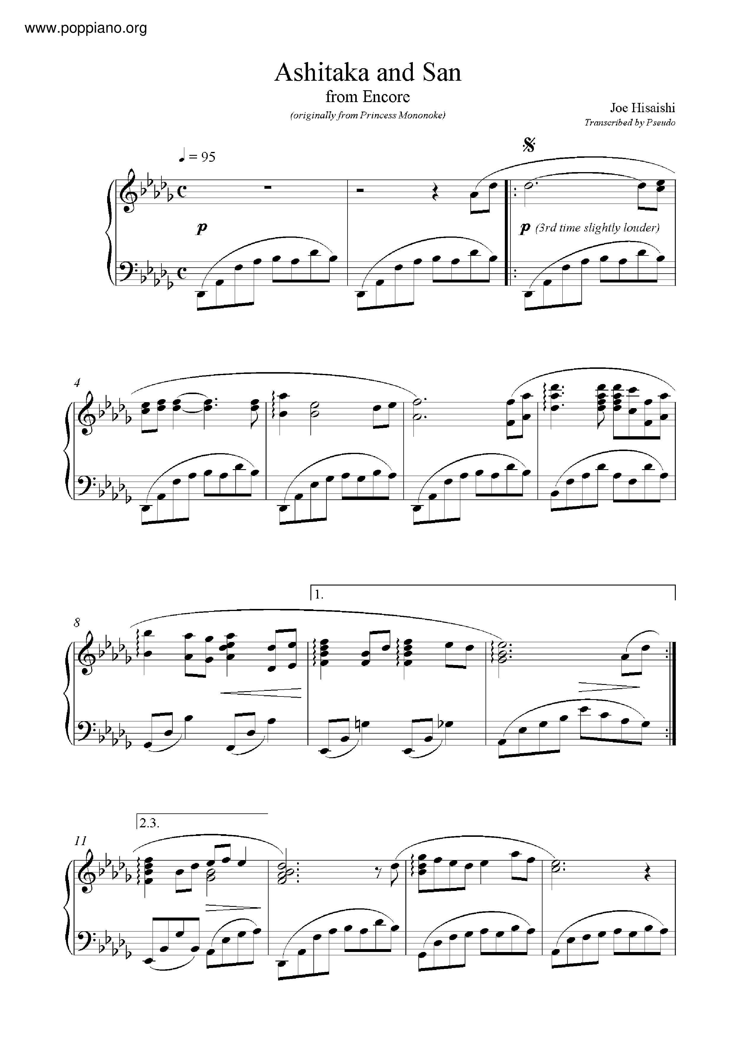 Ashitaka And San Manban Revival Score
