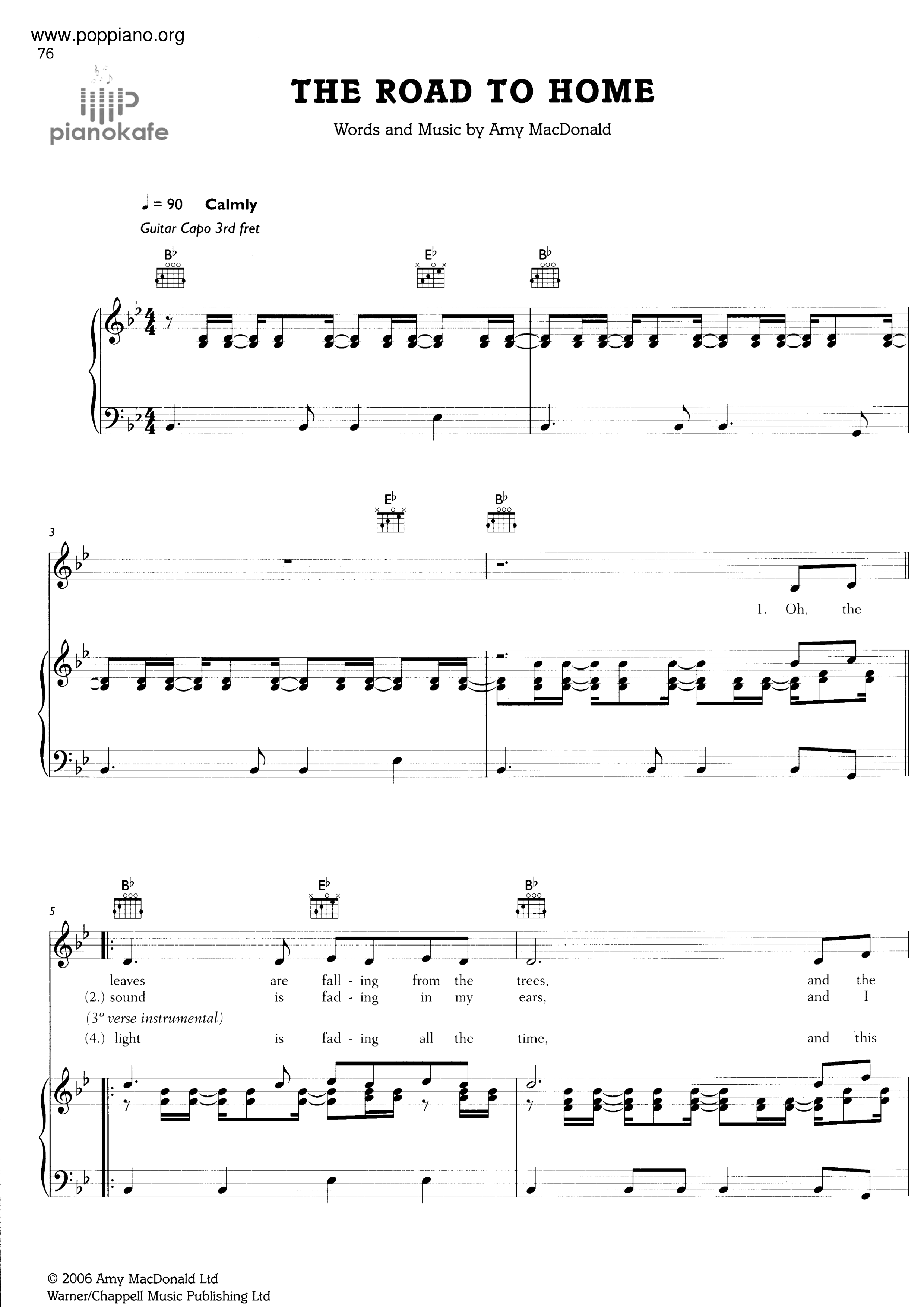 The Road To Home Score