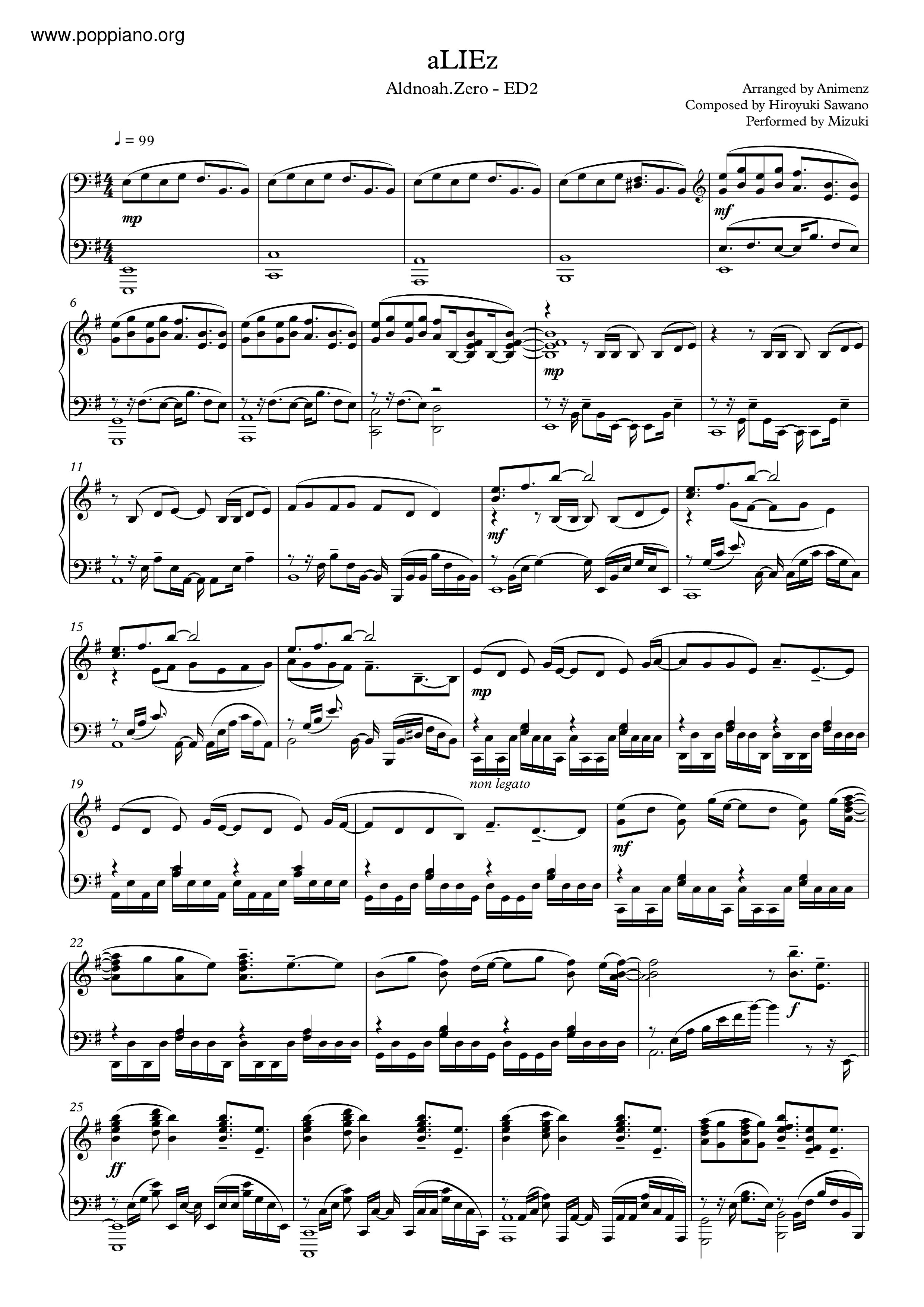 Aliez Score