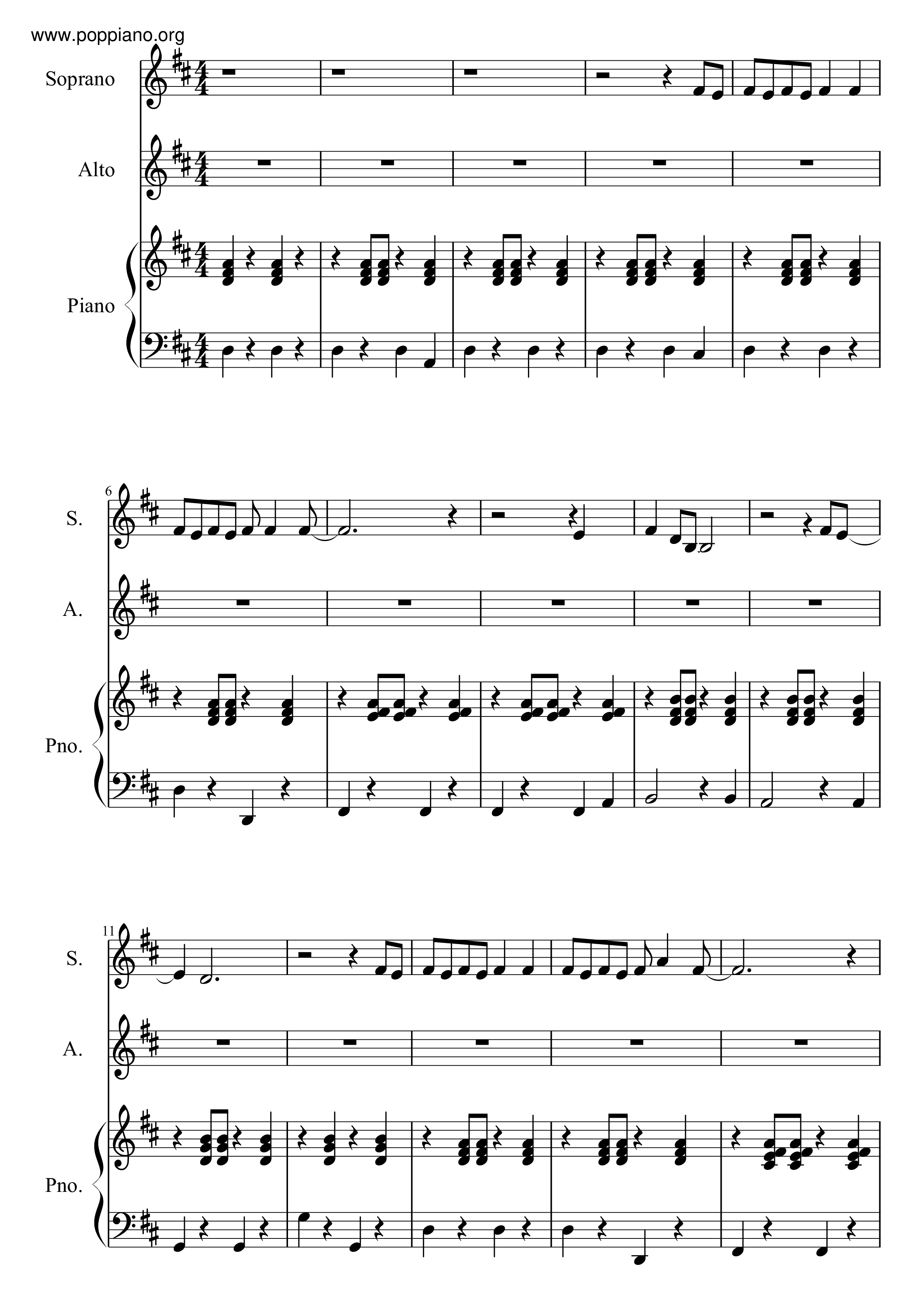 Count On Me Score