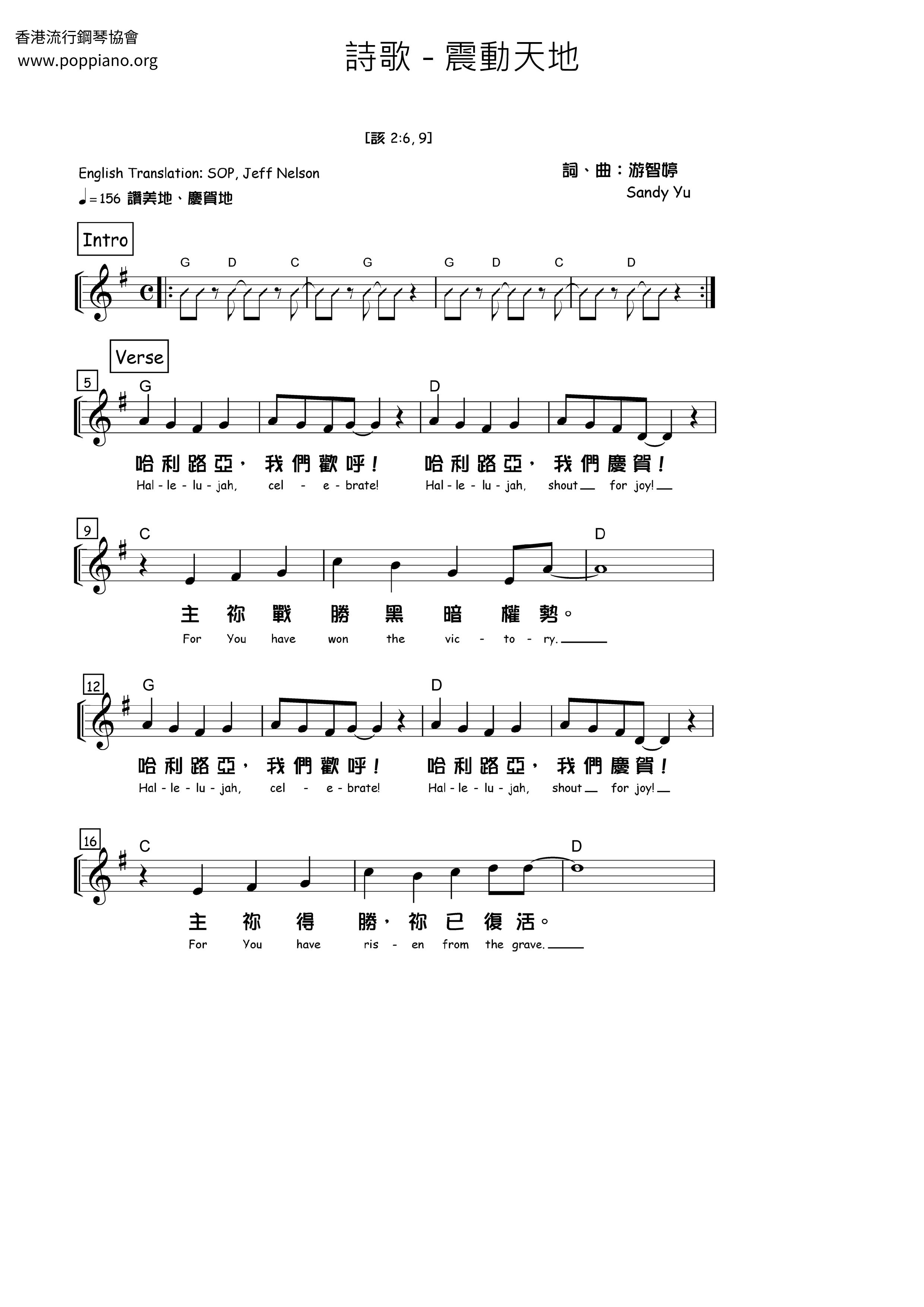 Shake The World Score