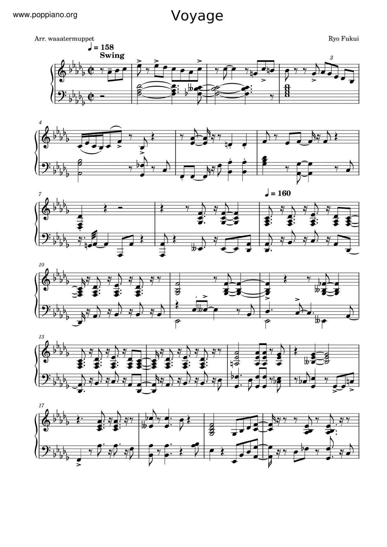 Voyage Score