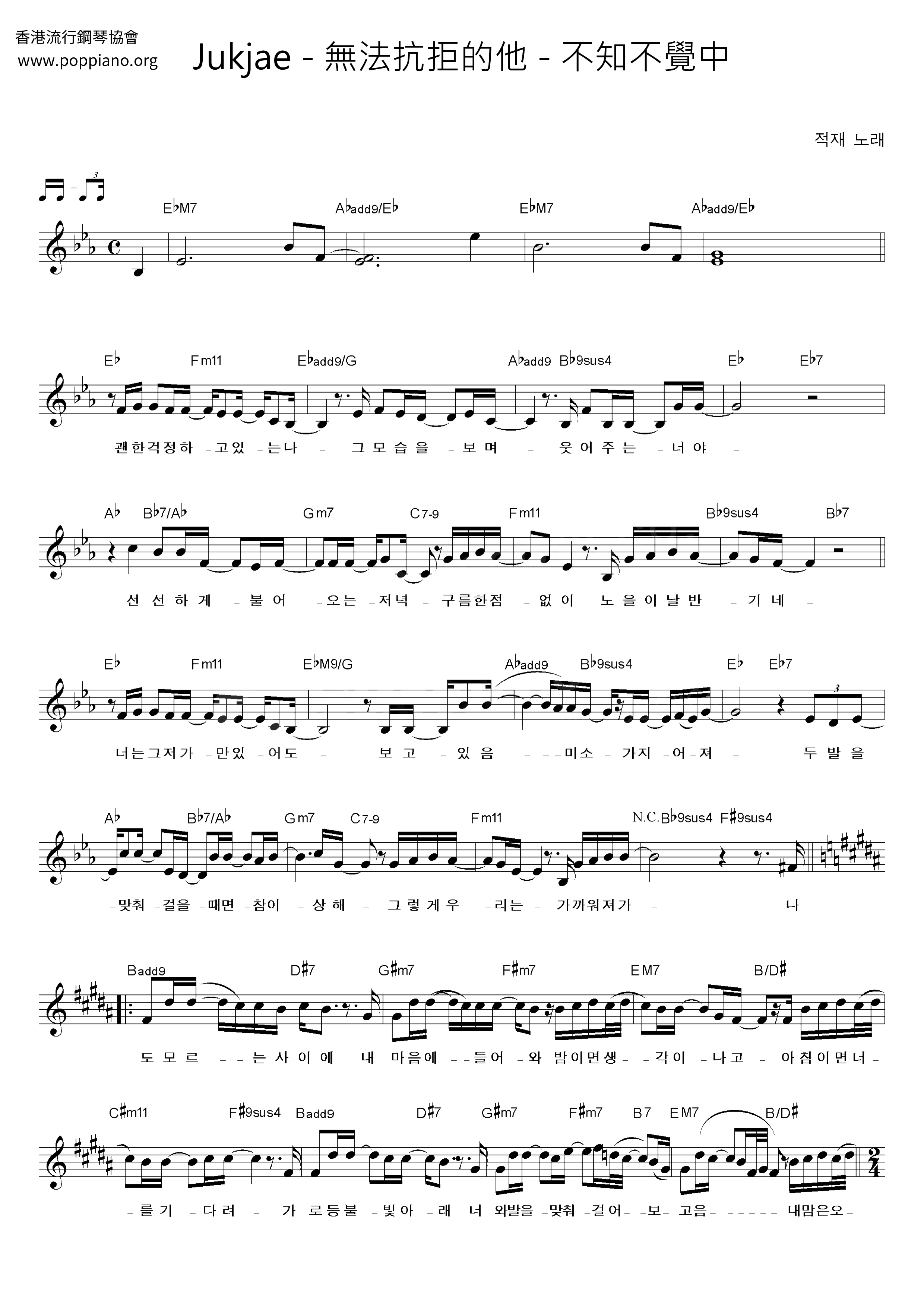 Nevertheless - Fall In Love Score