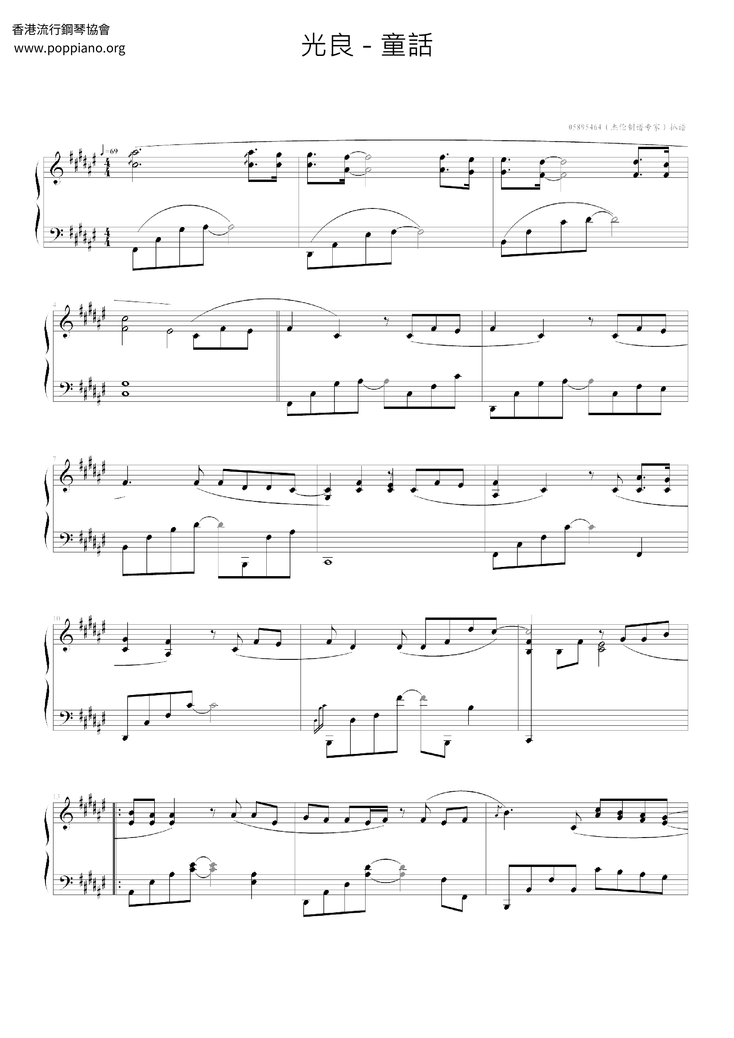 Fairy Tale Score