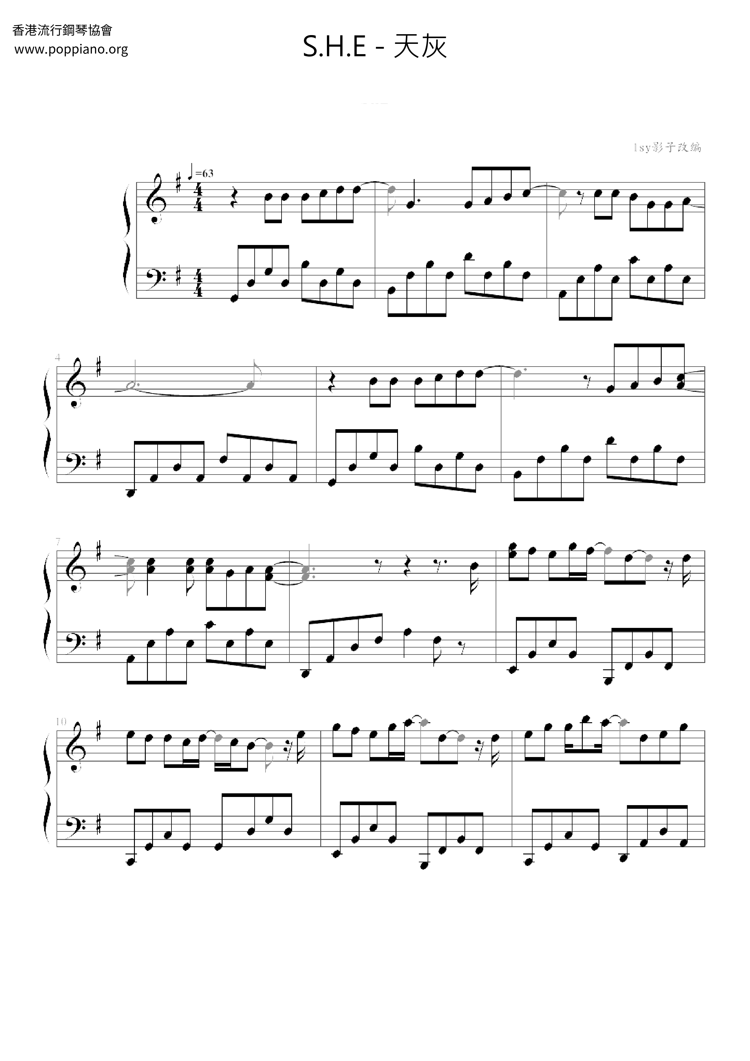 Tianhui Score