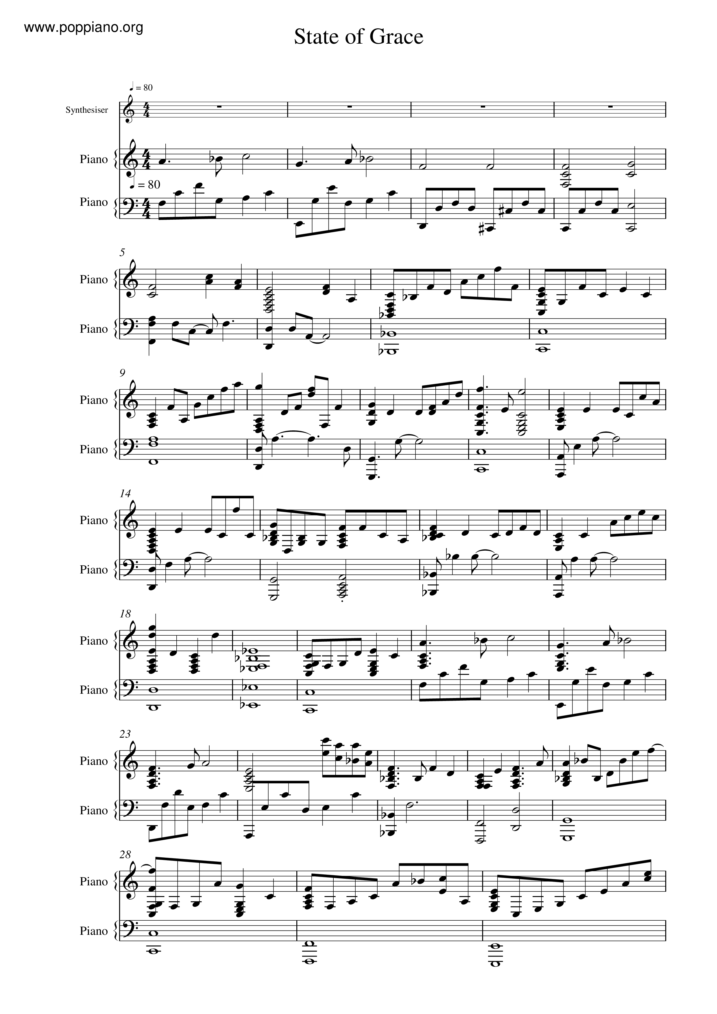 State Of Grace Score