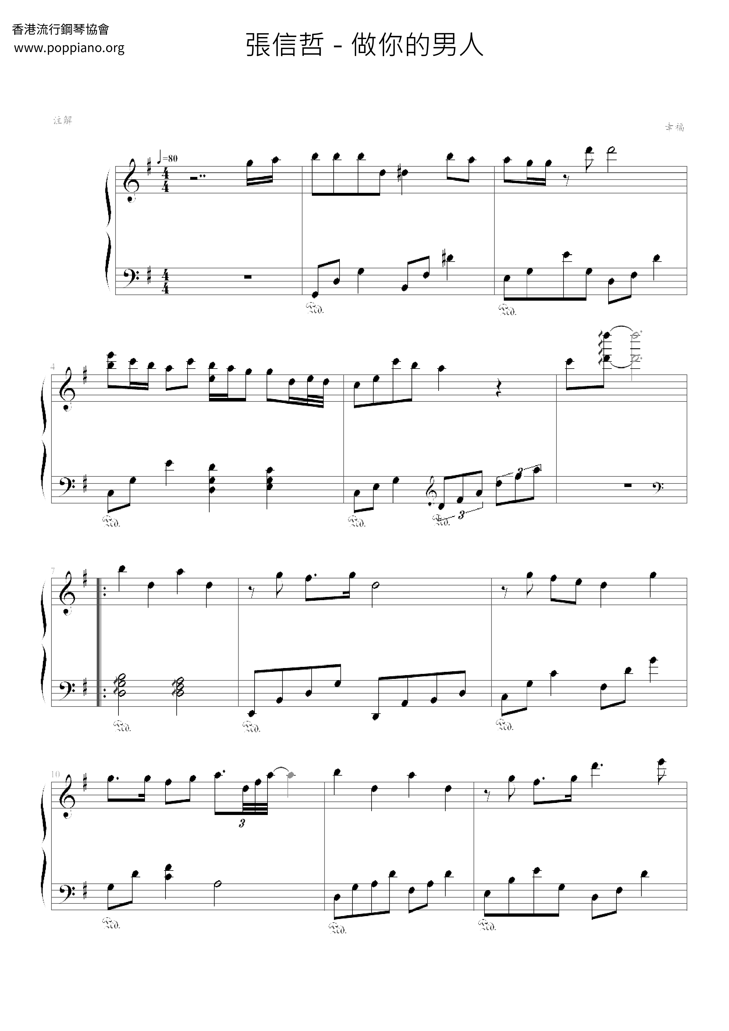 Be Your Man Score