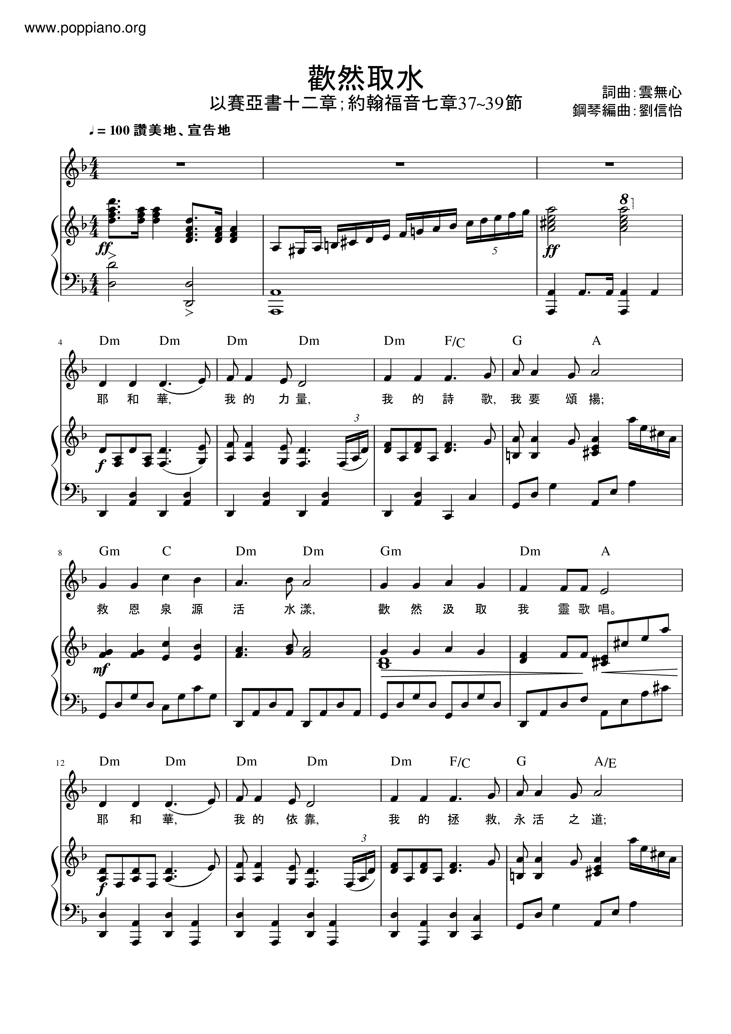 Get Water With Joy Score