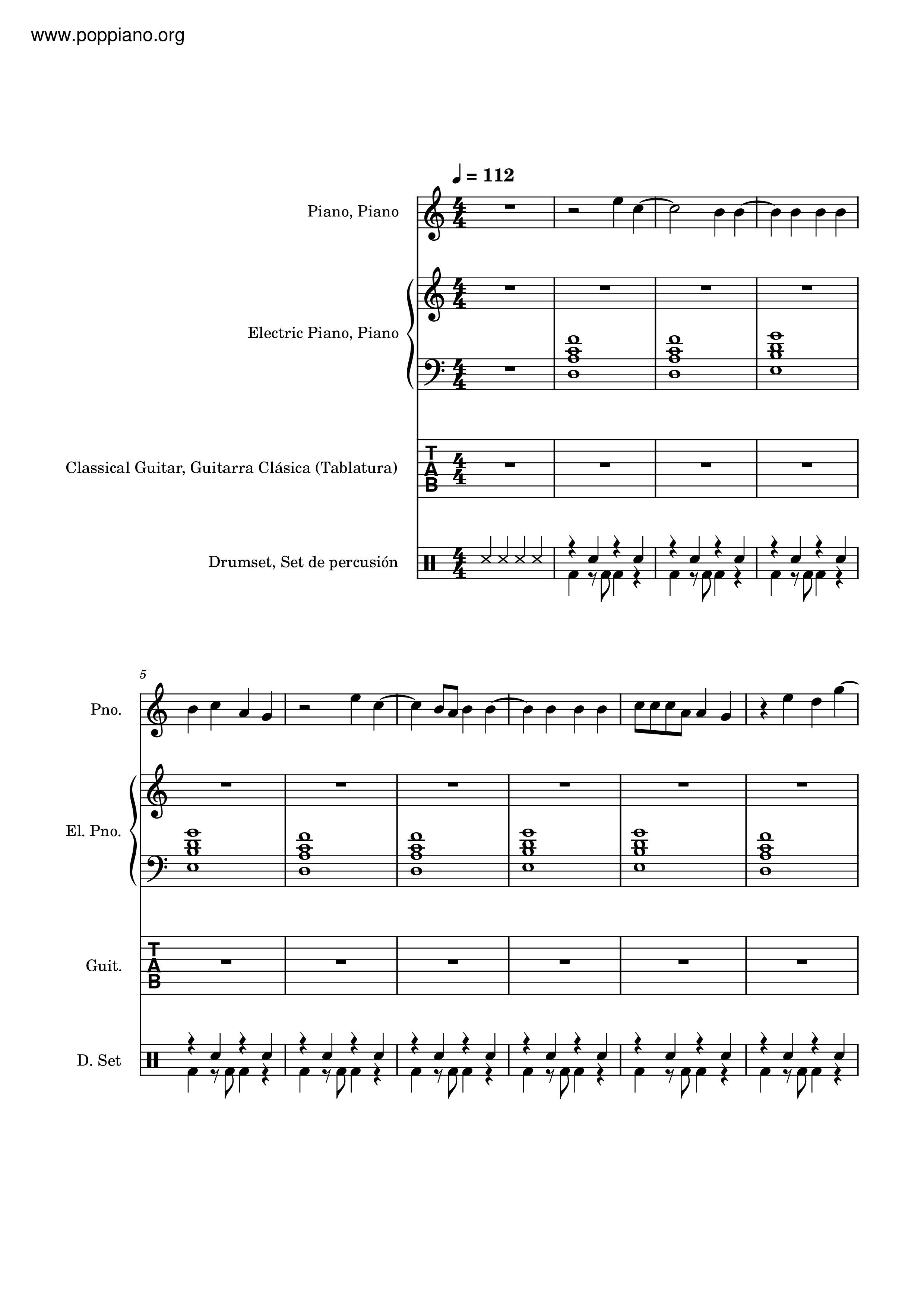 Pretty Girl Score