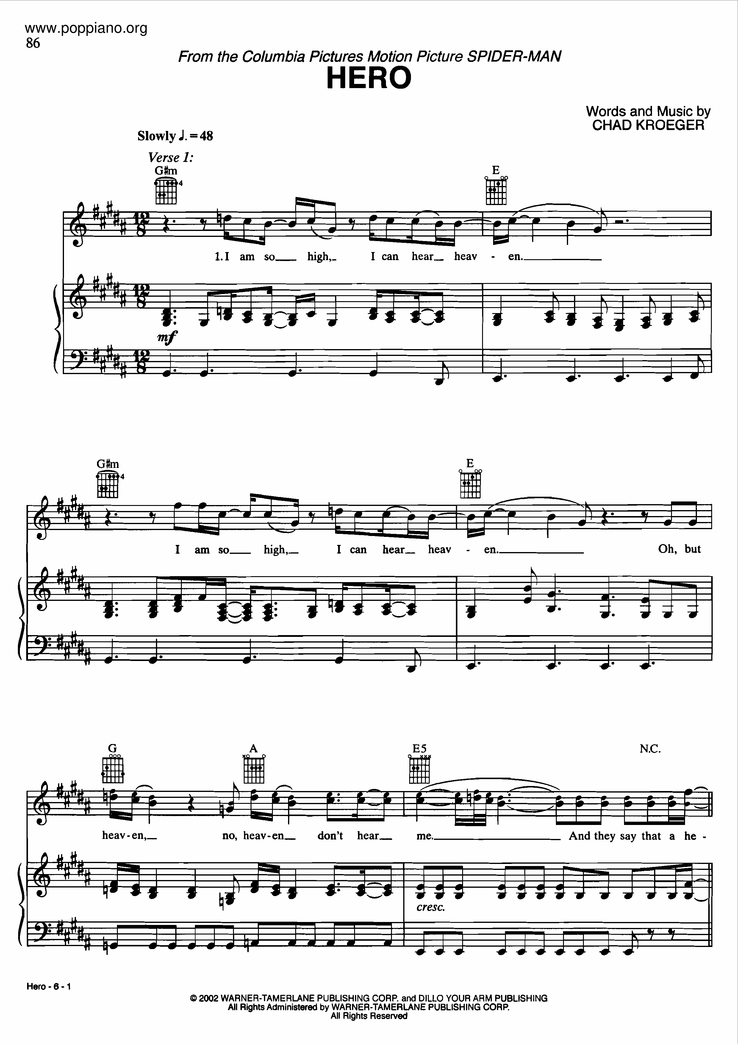 Super-Man - Hero Score