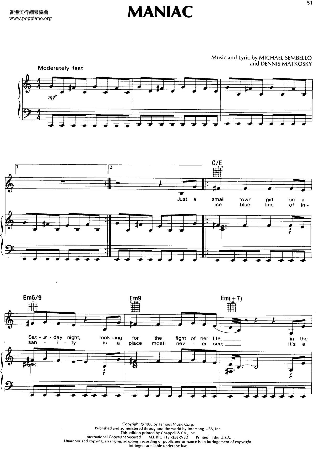 Maniac Score