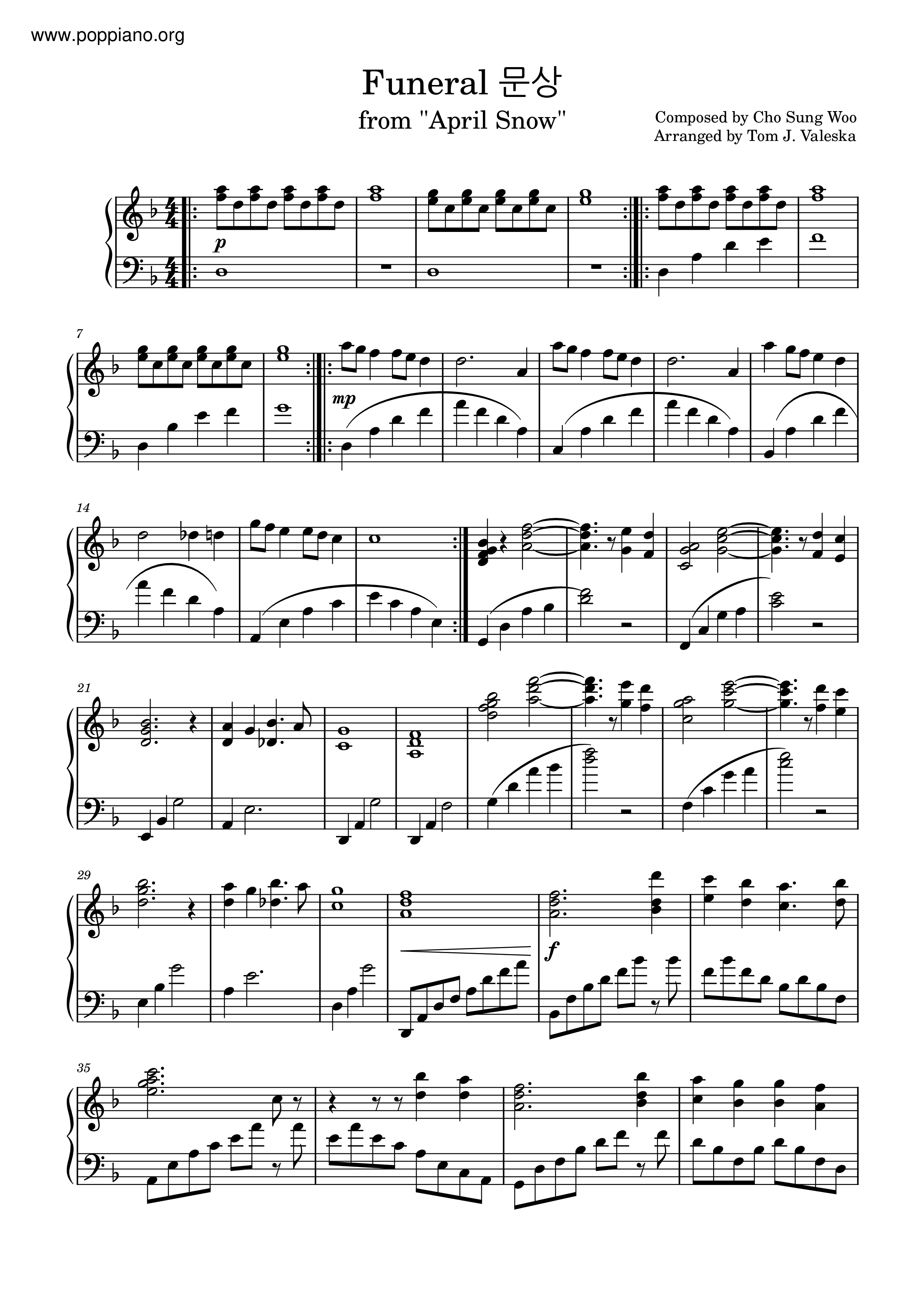Funeral Score