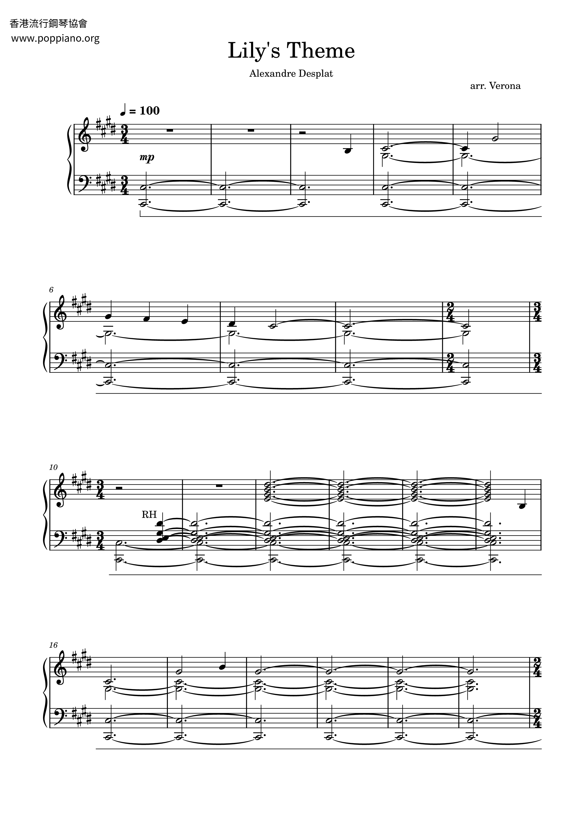 Harry Potter And The Deathly Hallows - Lily's Theme Score