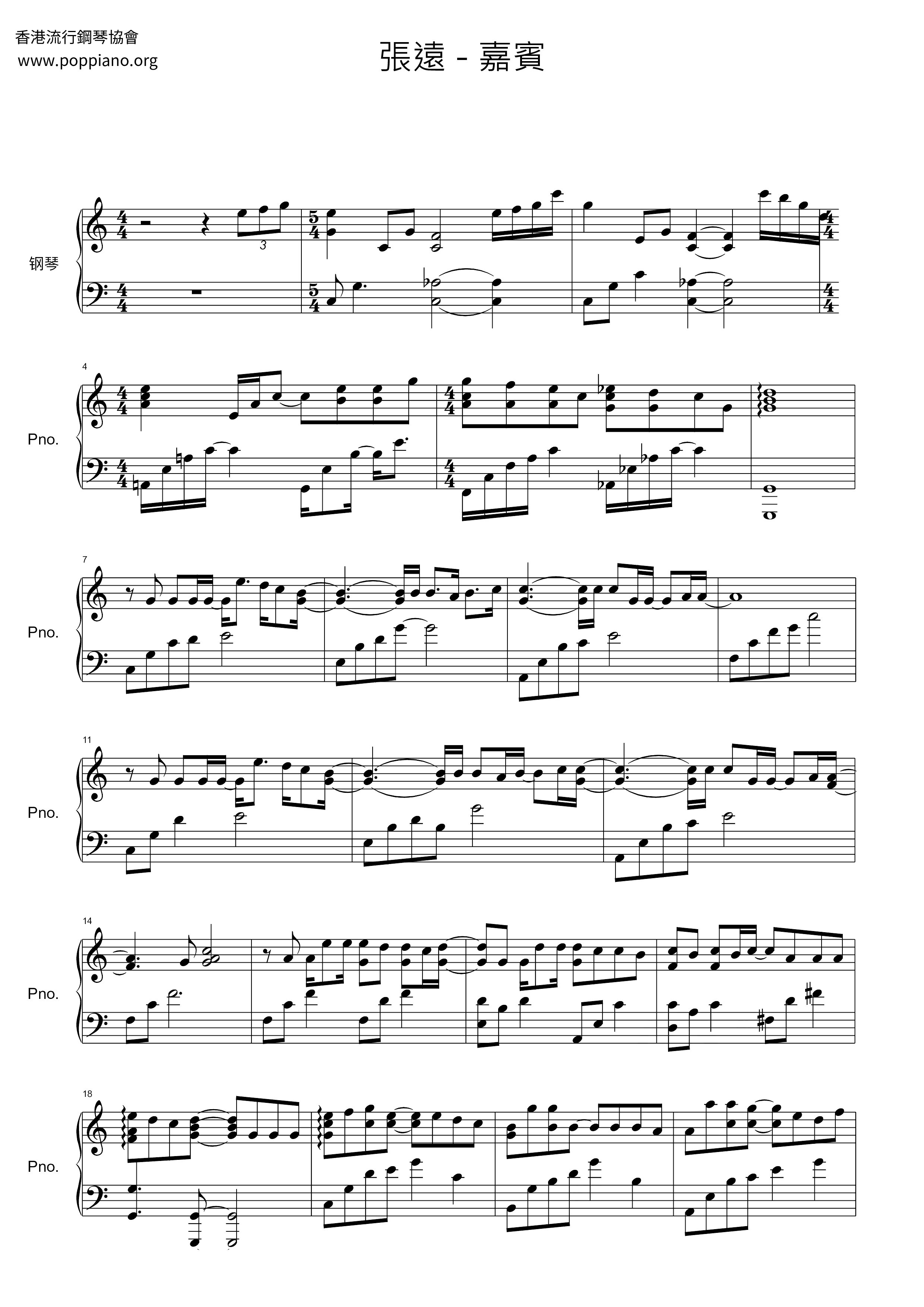 Guest Score