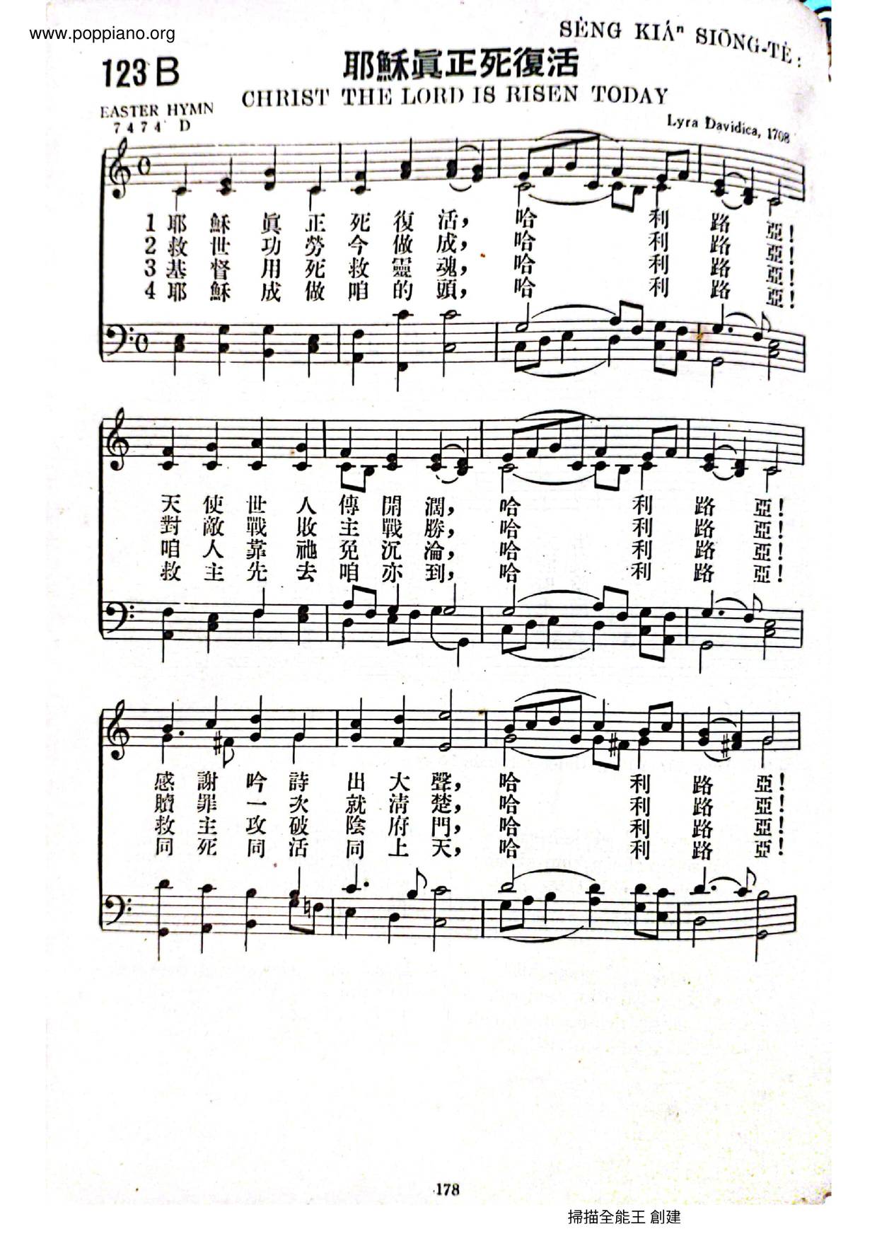 Jesus Is Truly Dead And Risen Score