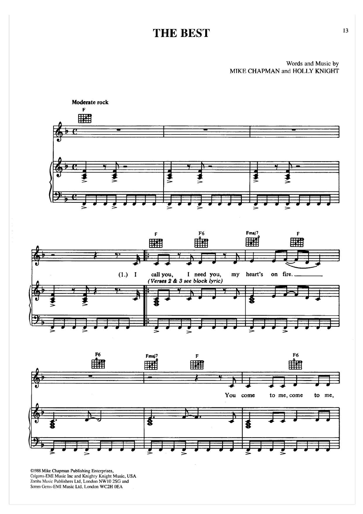 The Best Score