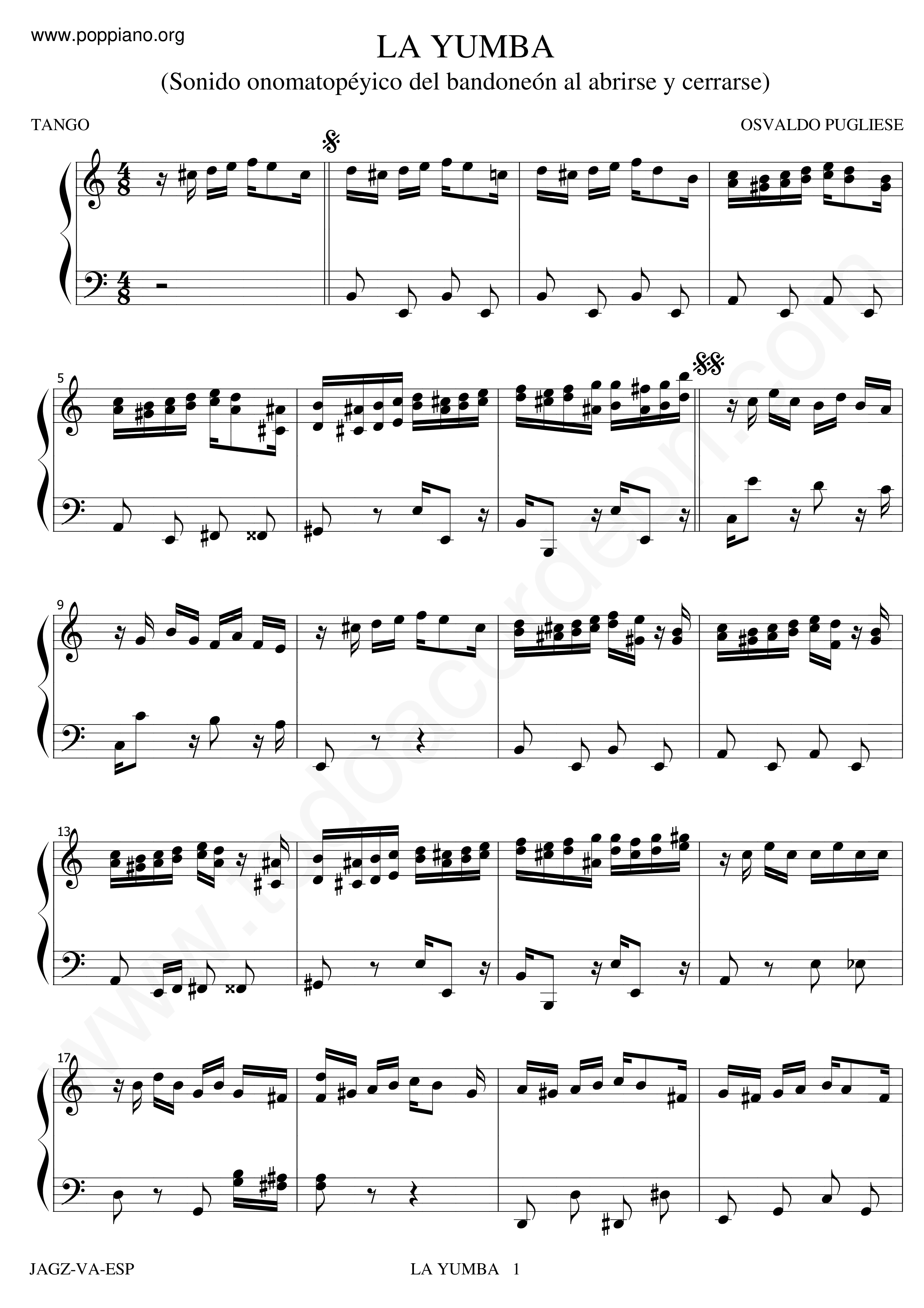 La Yumba Score