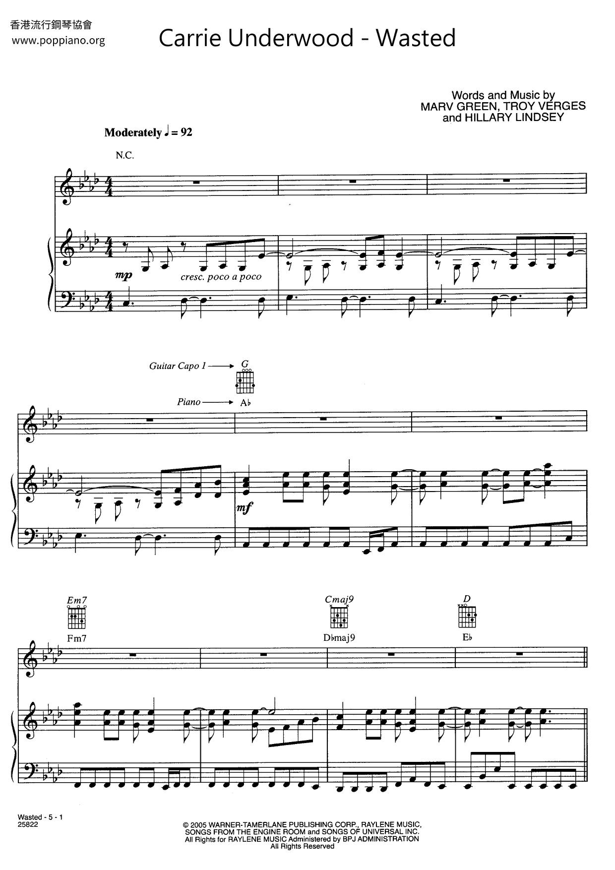 Wasted Score