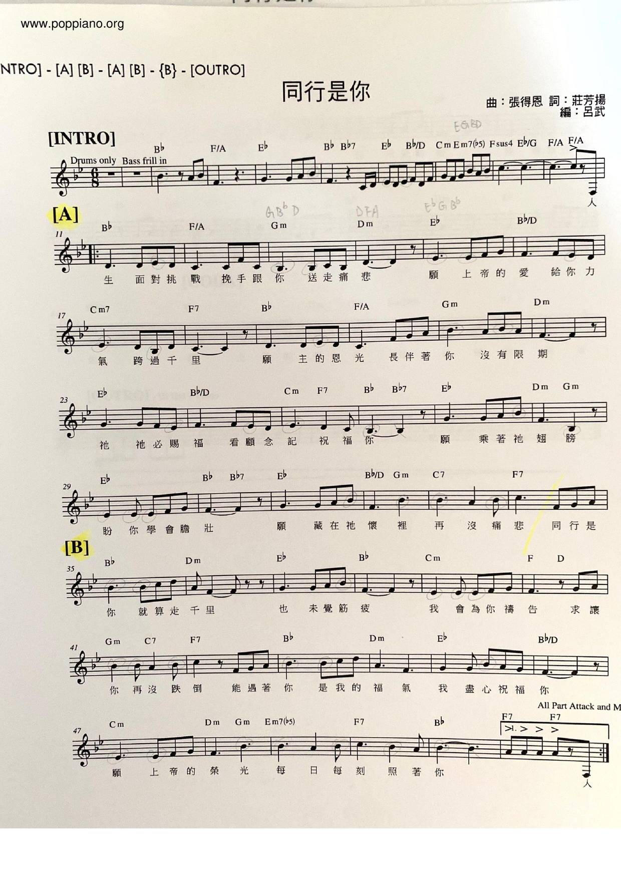 The Companion Is You Score