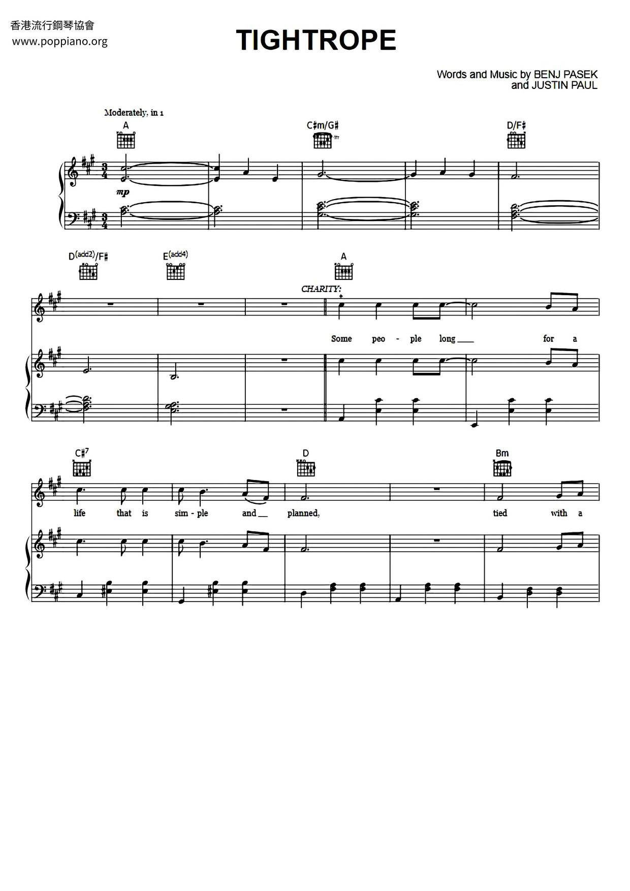 Tightrope Score