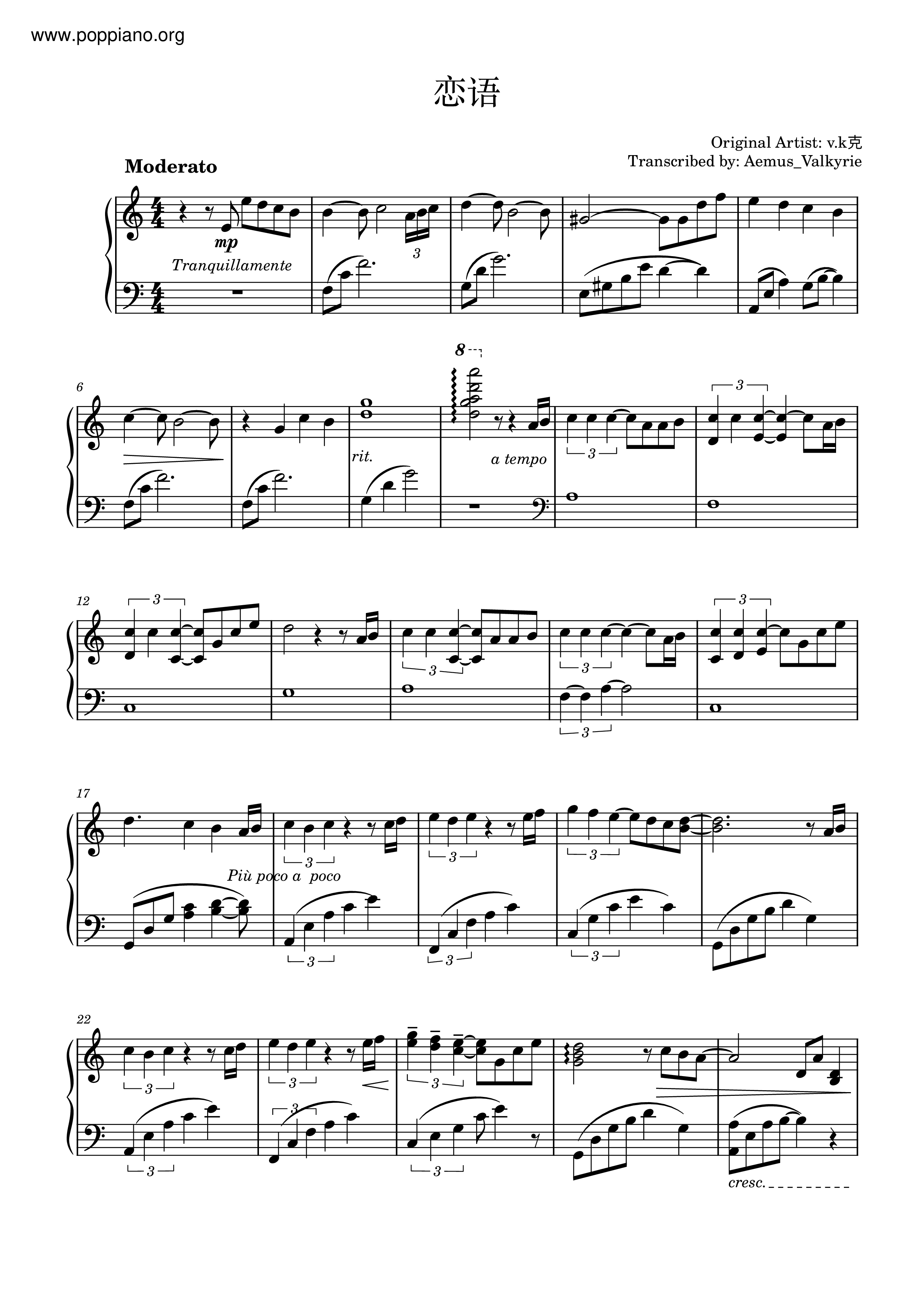Love Language Score
