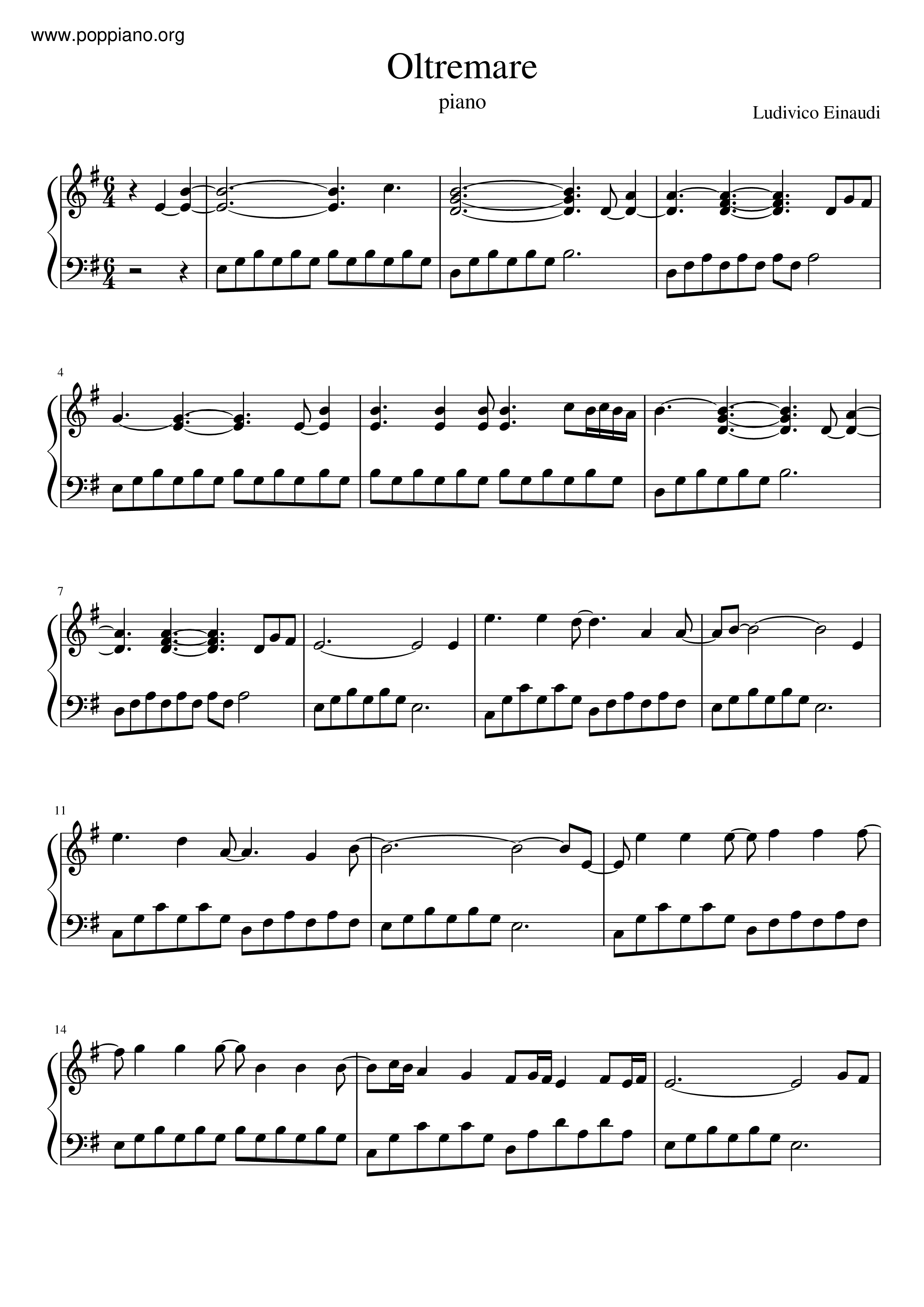 Oltremare Score