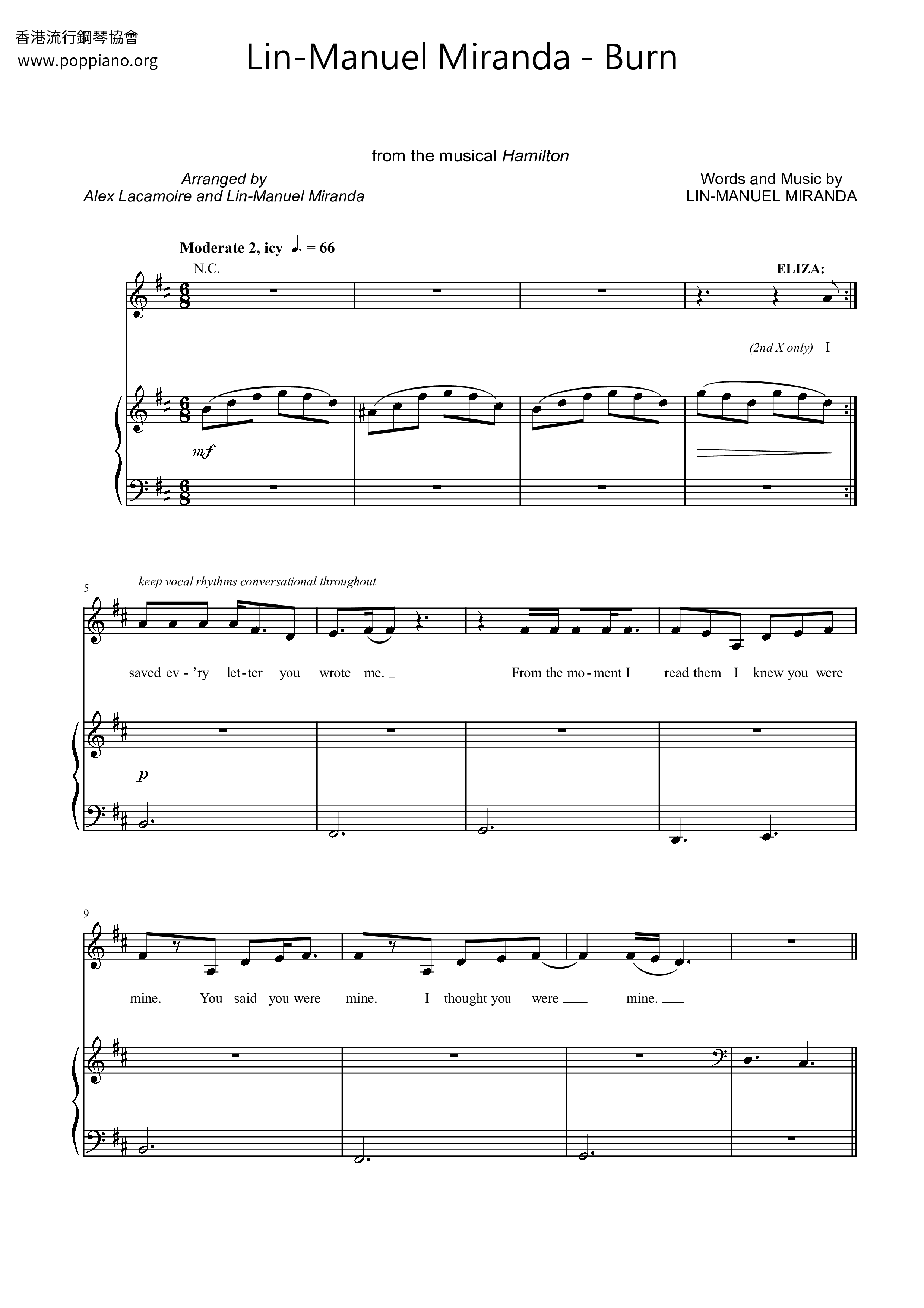 Hamilton - Burn Score