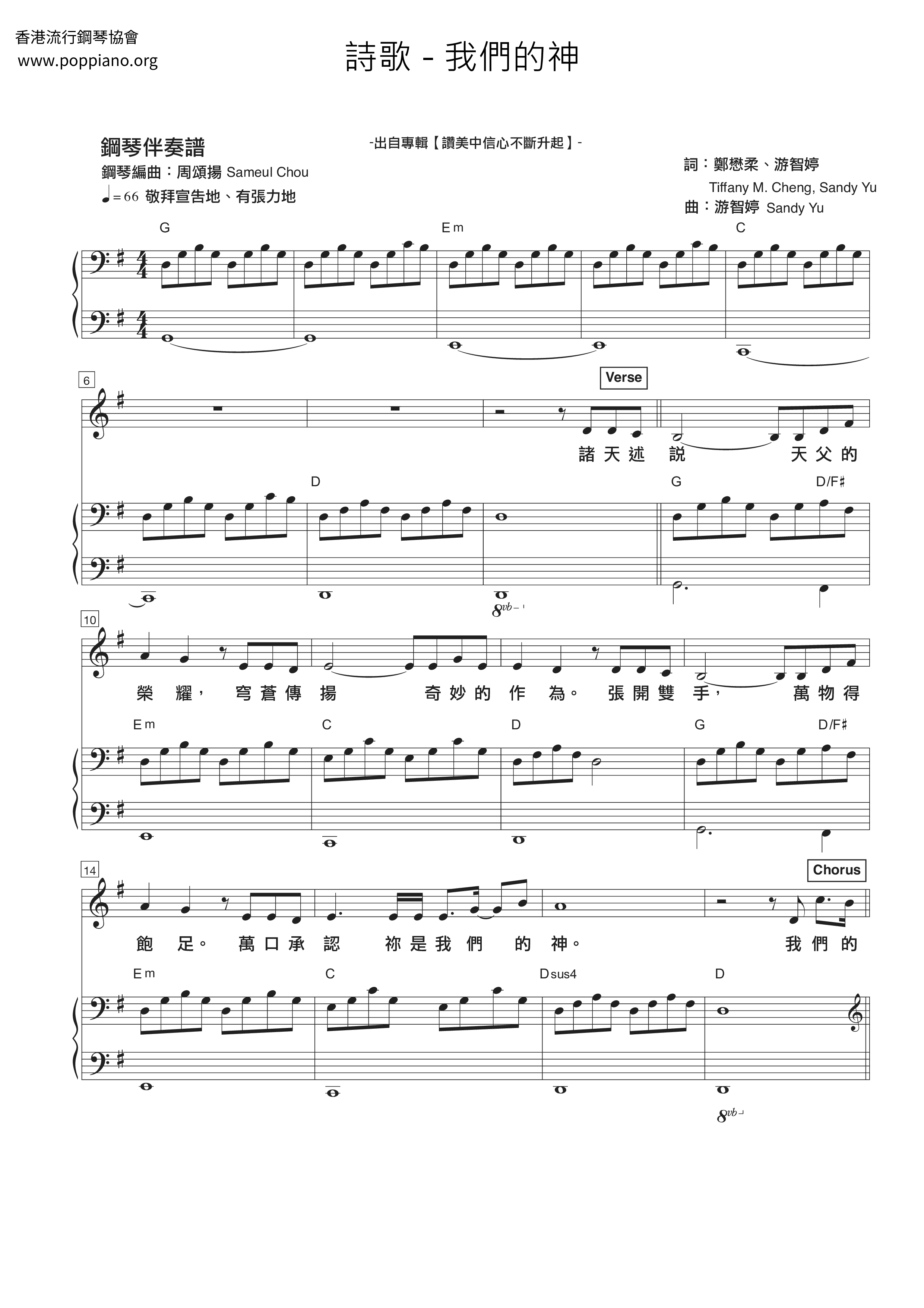 Our God Score