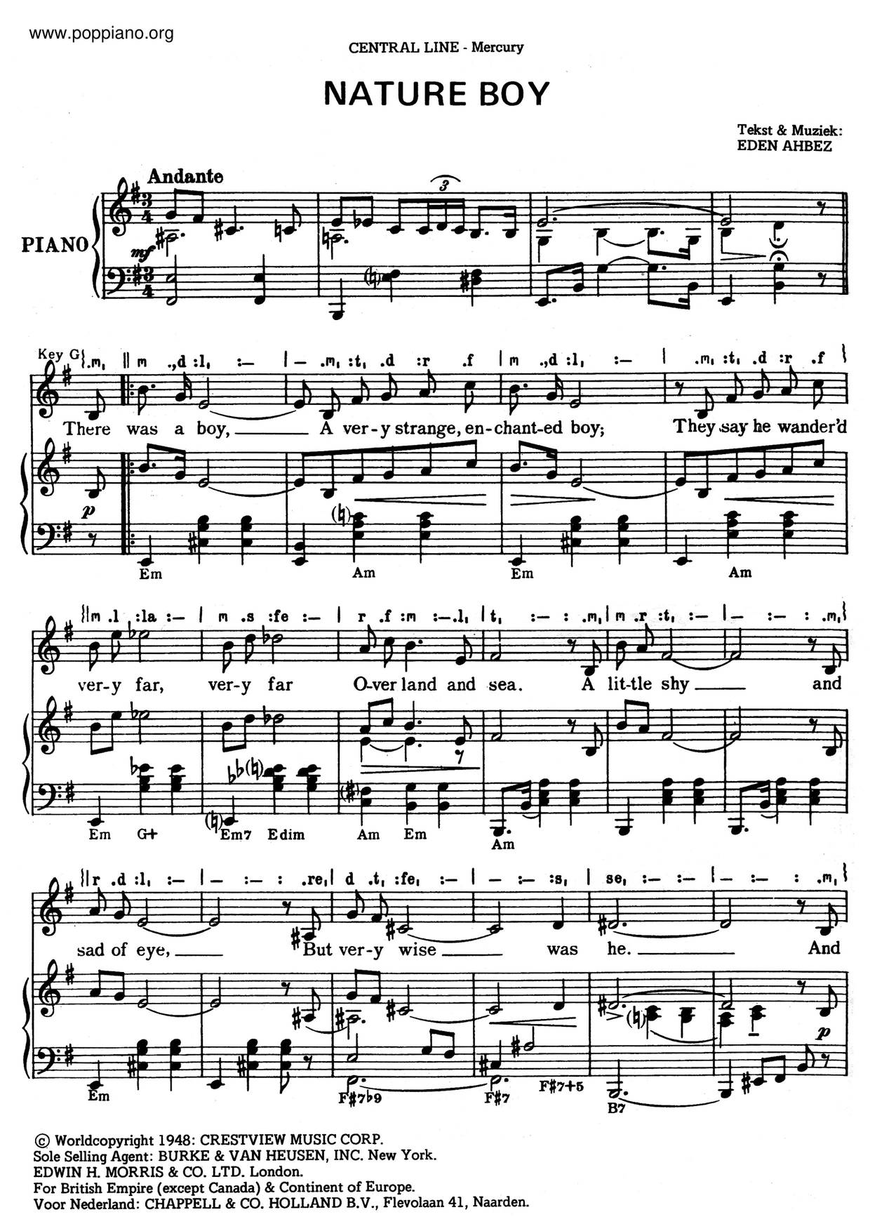 Moulin Rouge - Nature Boy Score
