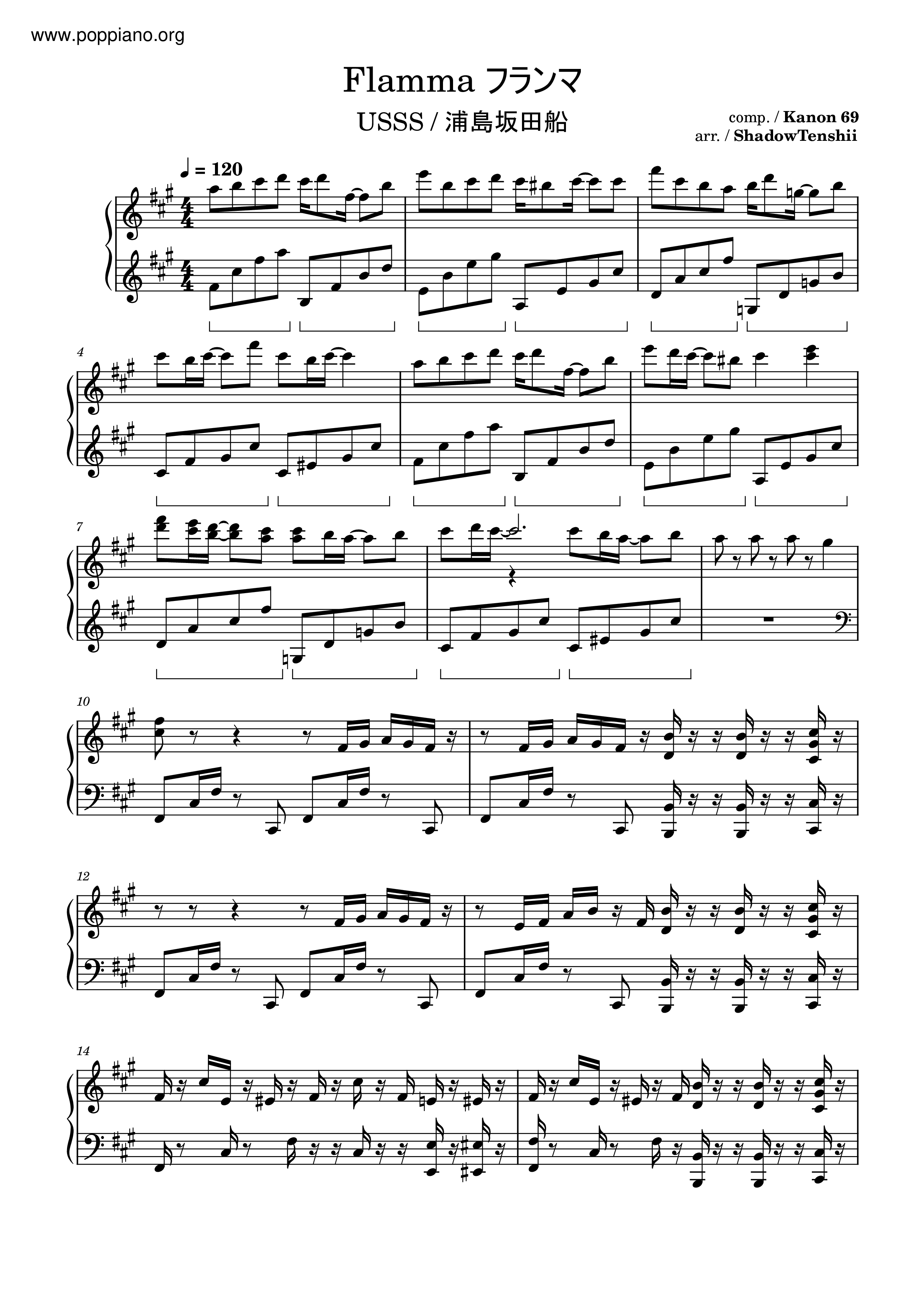 Flamma Score