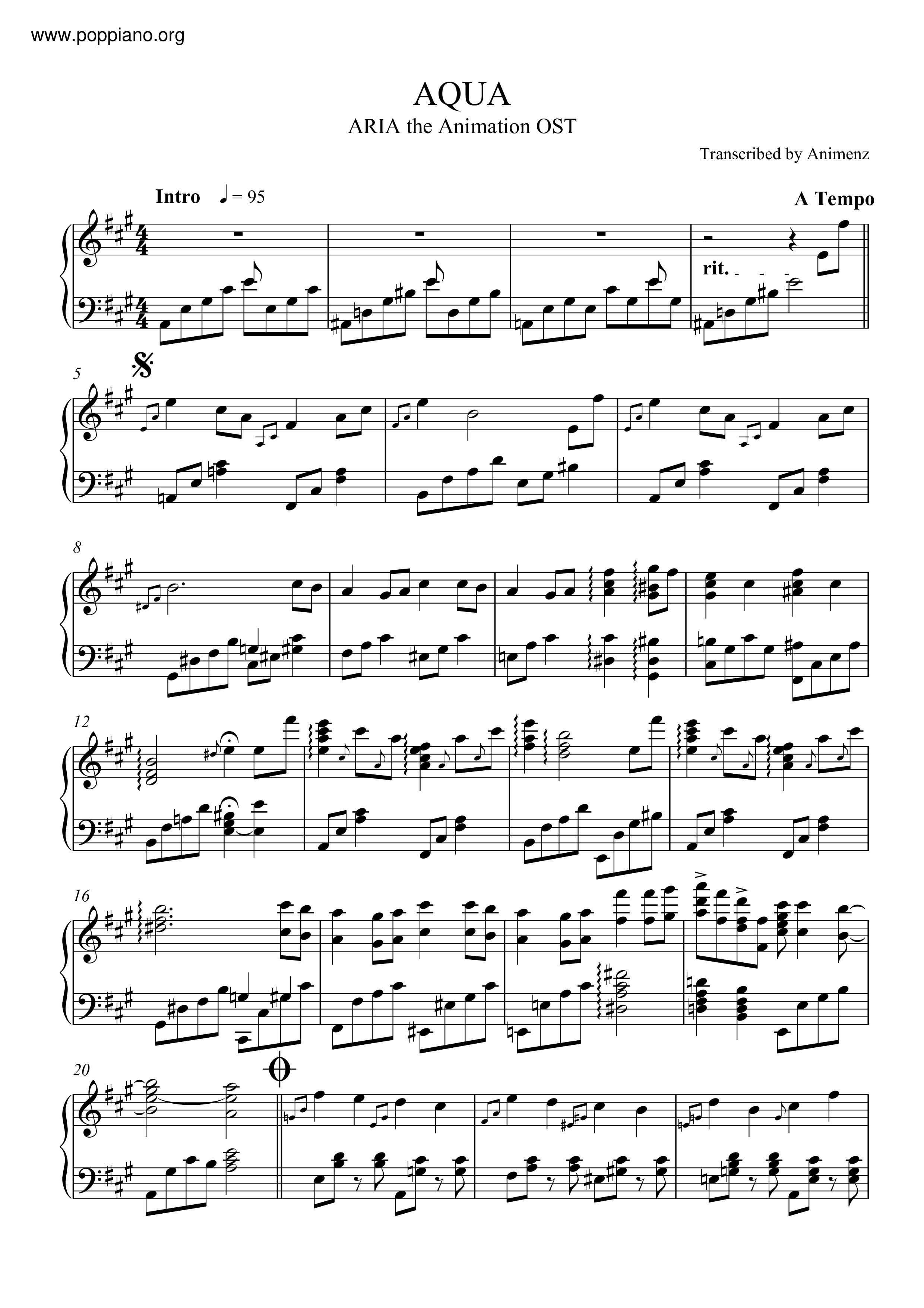 Aqua Score