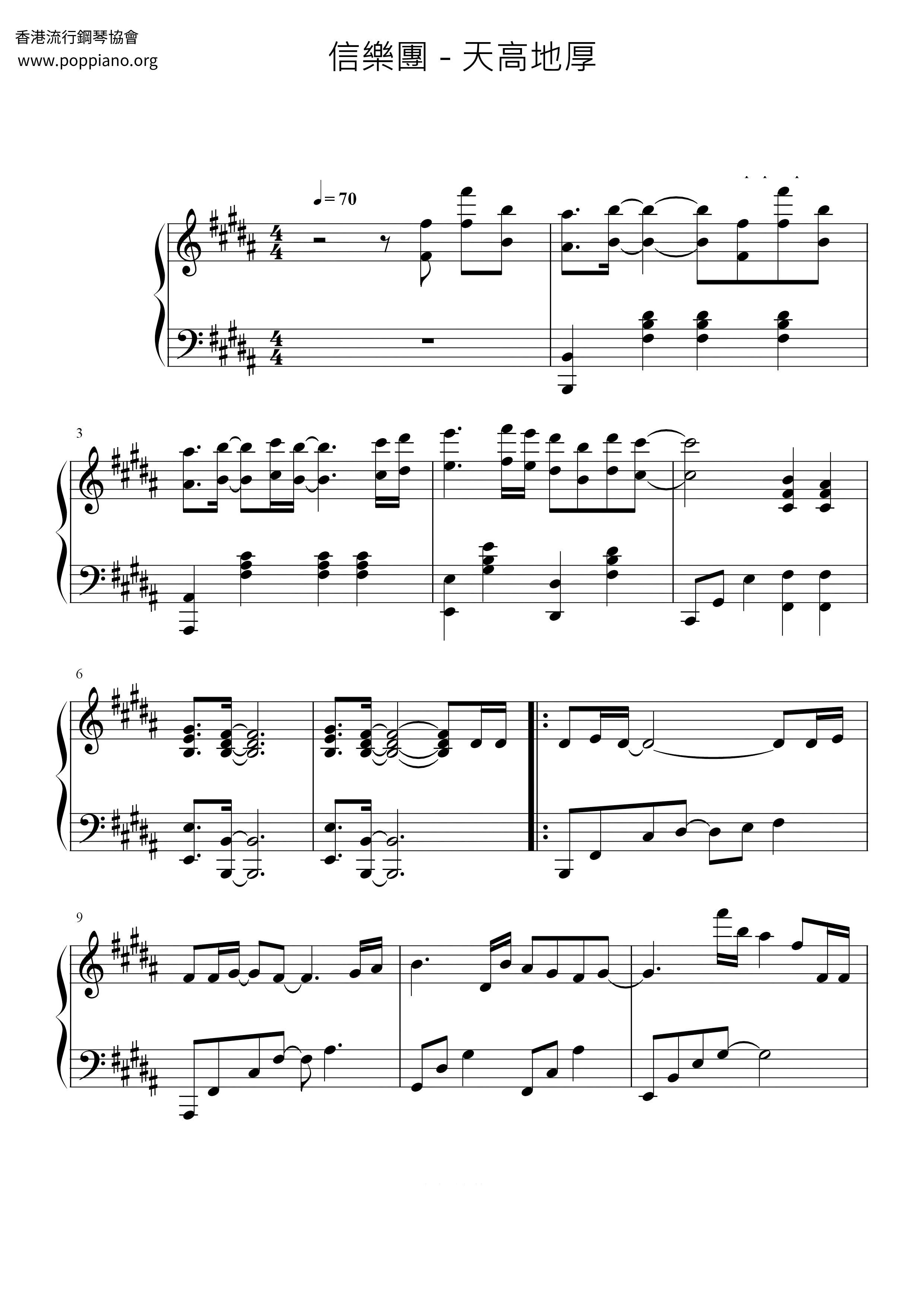 Tian Gao Di Hou Score