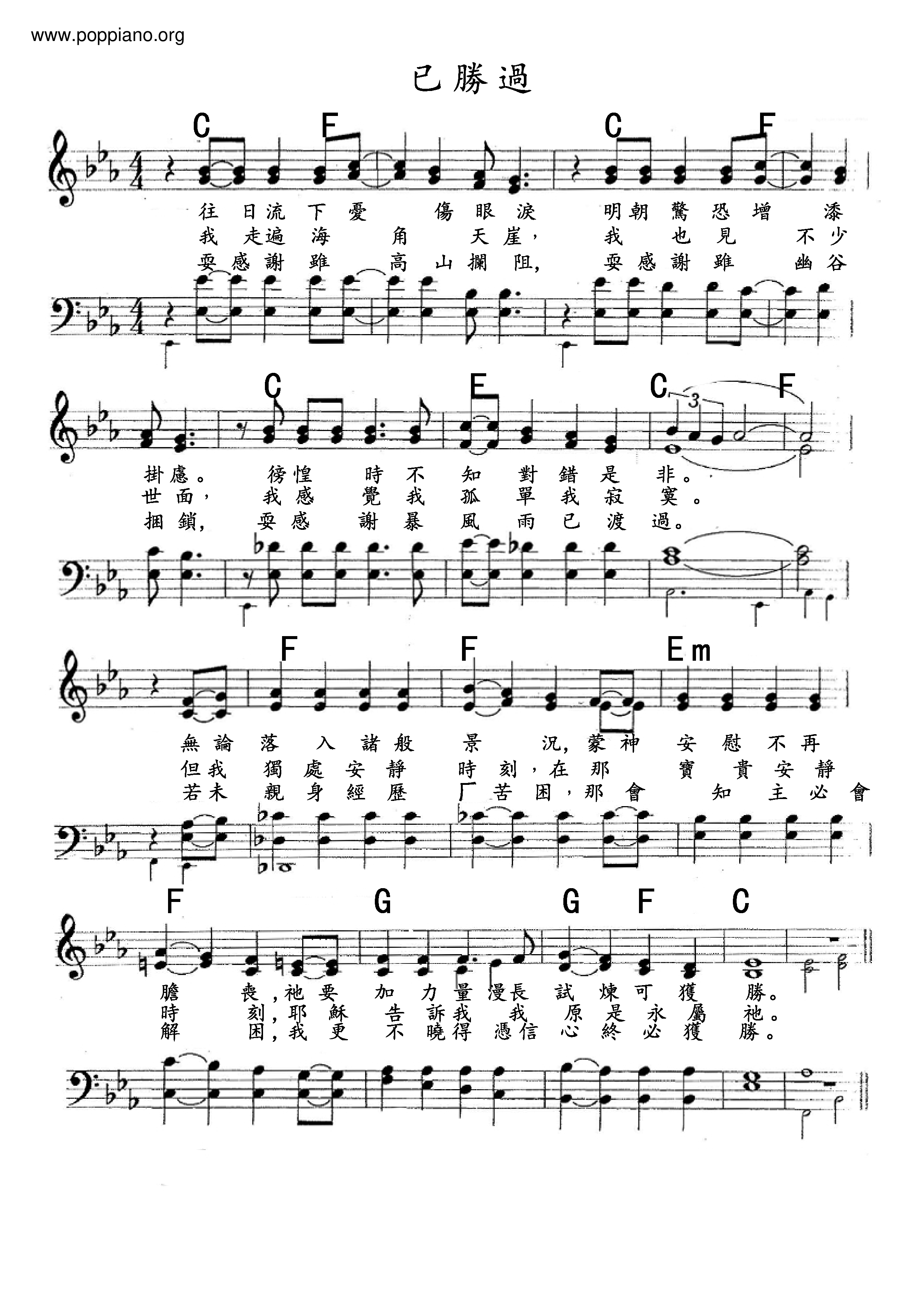 Overwhelmed Score