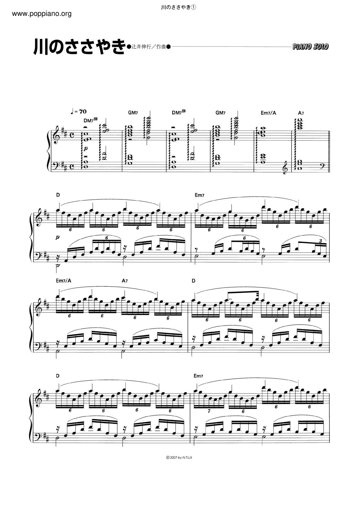 A River's Song Score