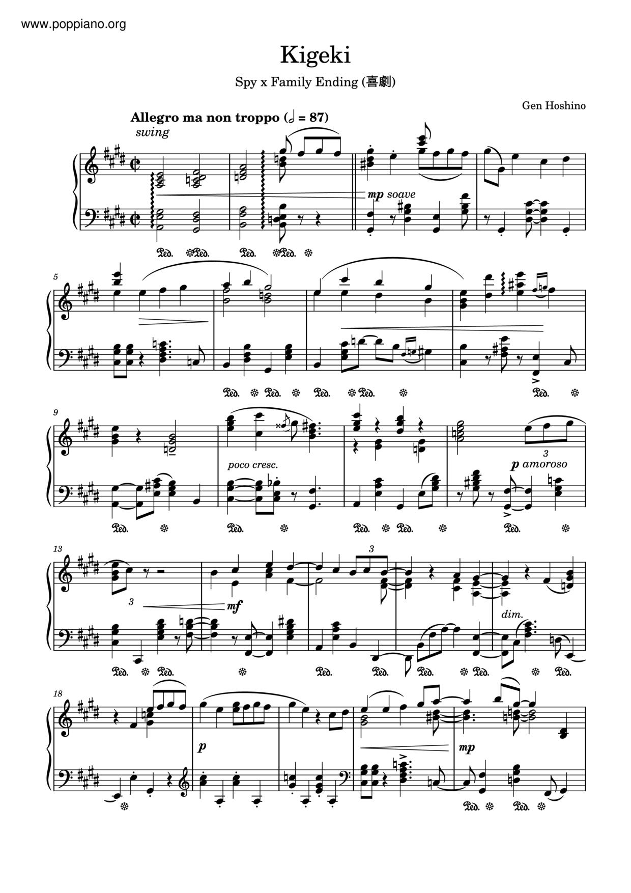 Spy X Family Ending Comedy Score