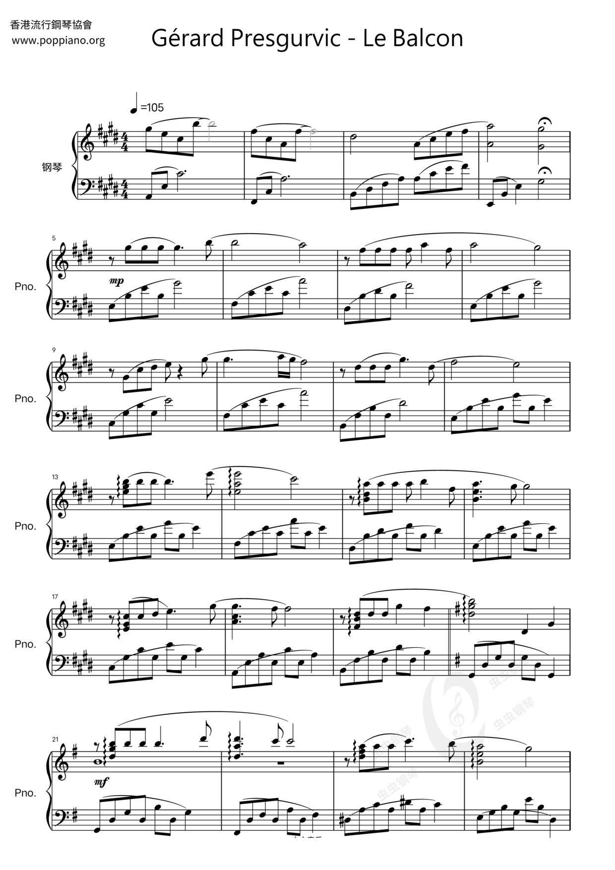Le Balcon Score