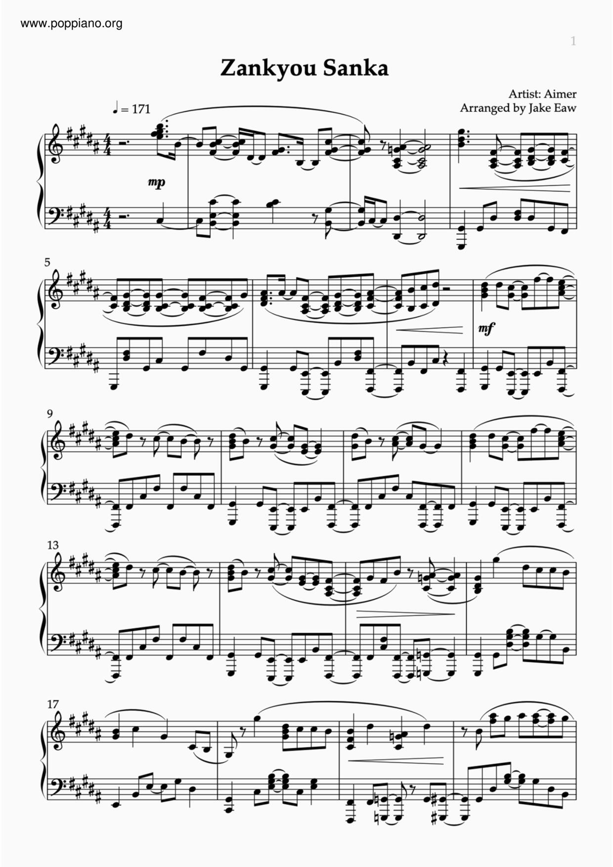 Demon Slayer: Zankyou Sanka Score
