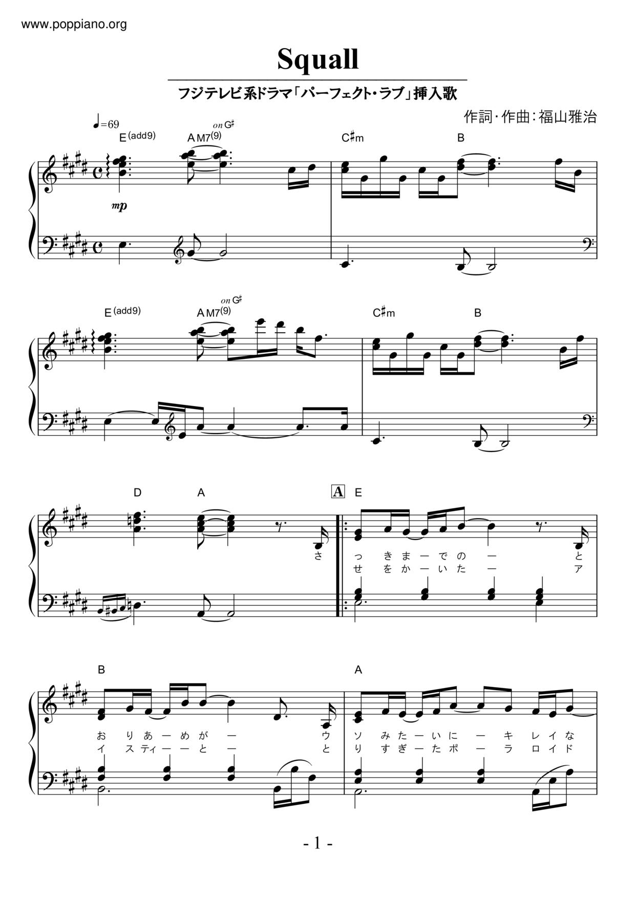 Squall Score