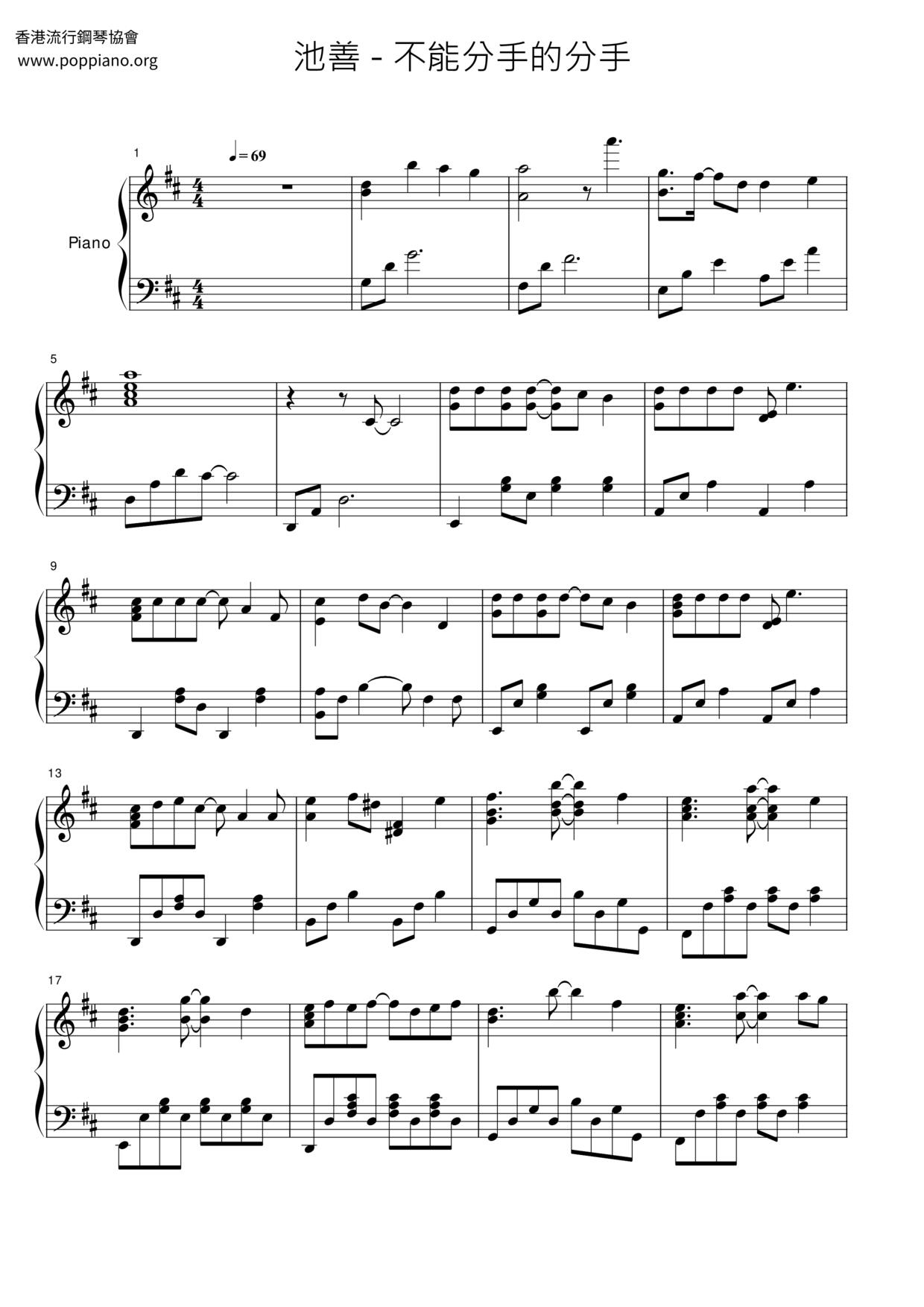 Breakup That Can’t Break Up Score