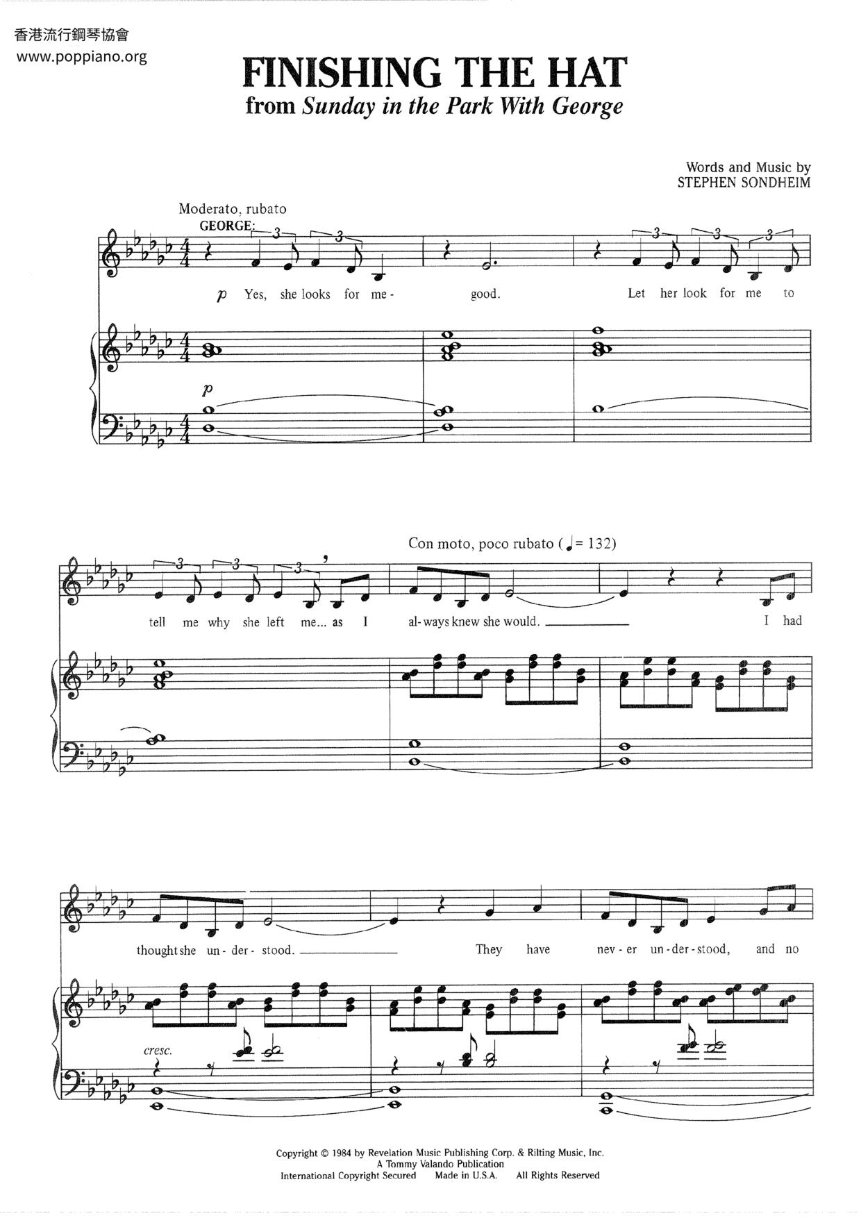 Finishing The Hat Score