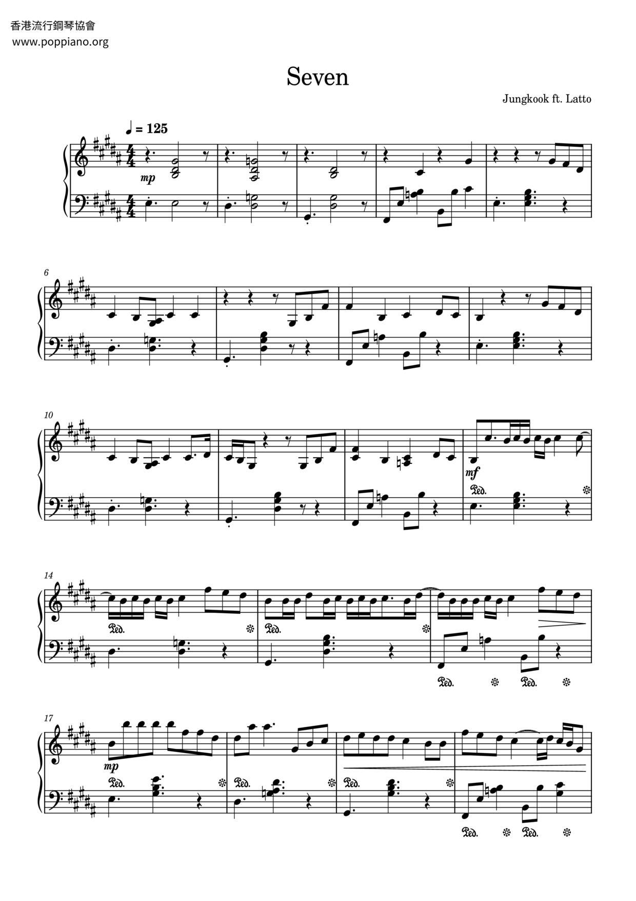 Seven (Feat. Latto) (Explicit Ver.) Score