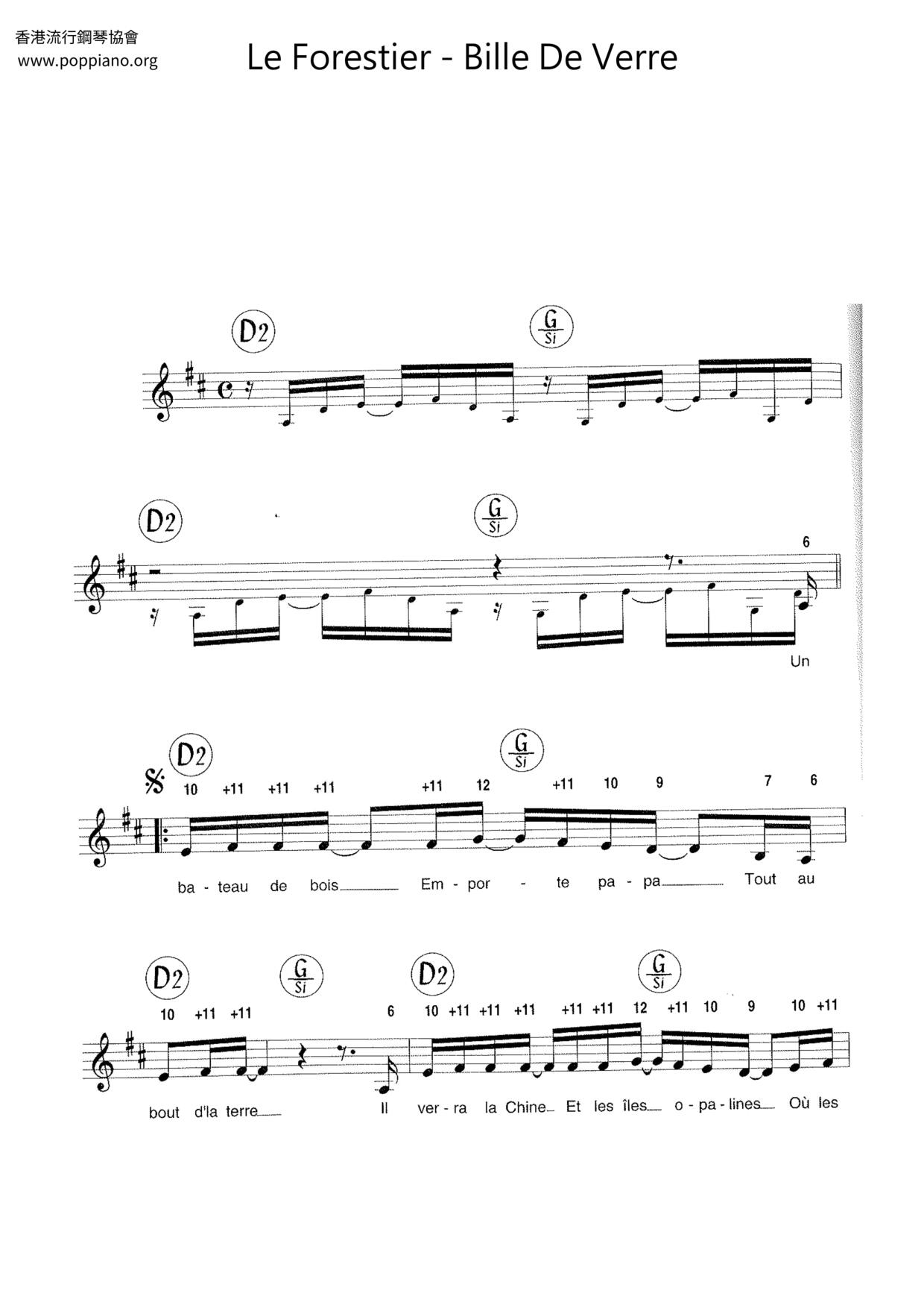 Bille De Verre Score