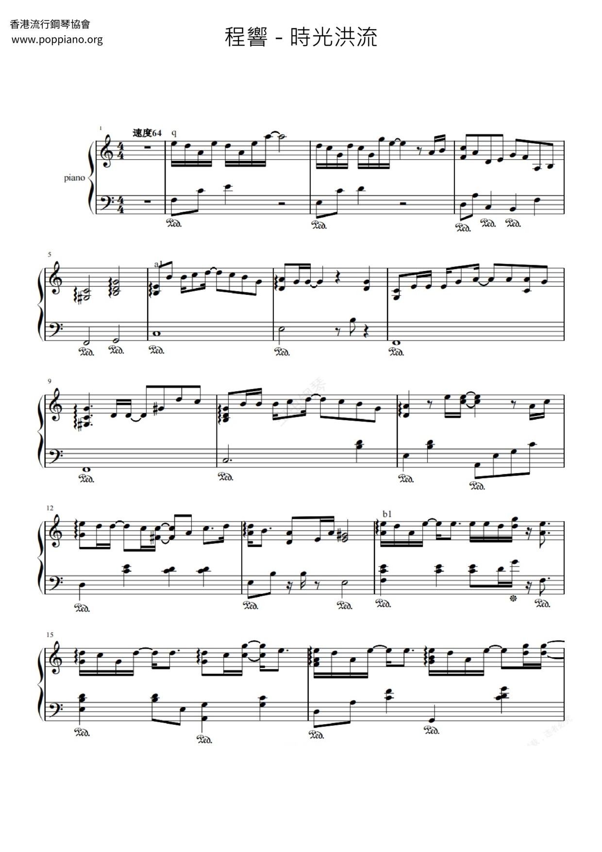 The Torrent Of Time Score