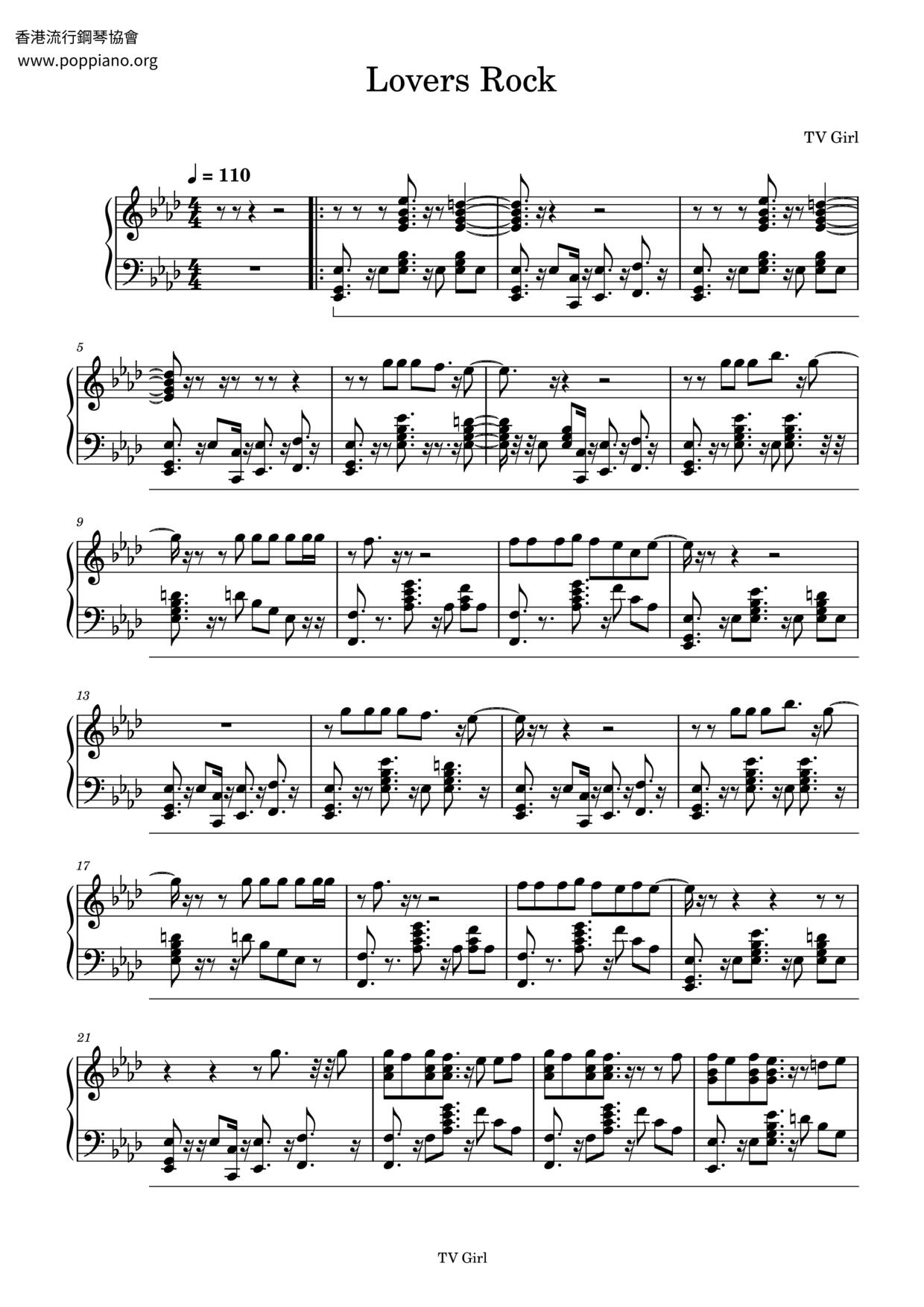 Lovers Rock Score